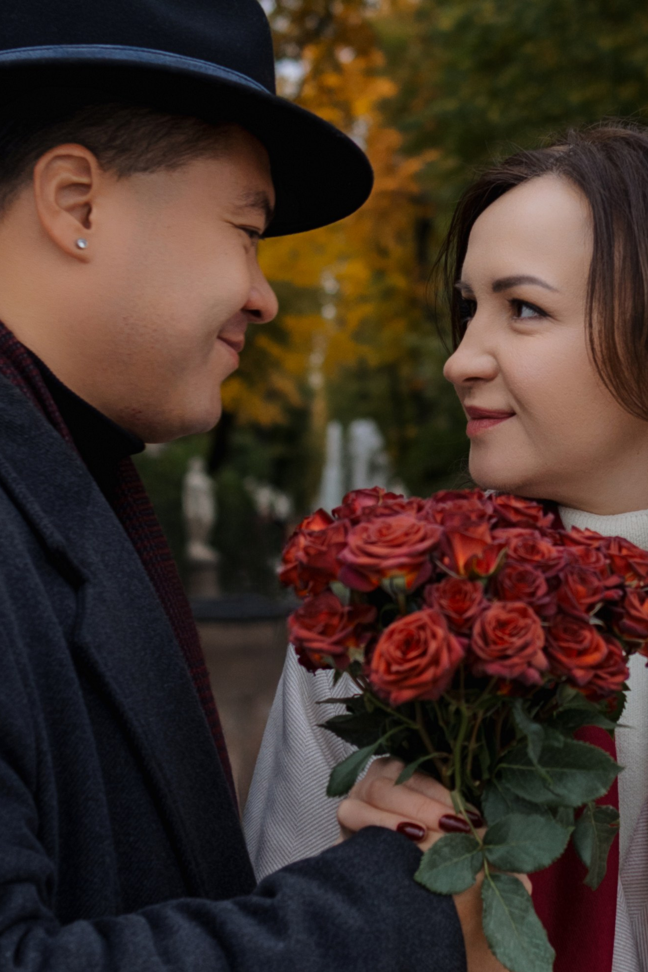 Настя и Женя. Love story в Летнем саду. Женский и семейный фотограф в Санкт-Петербурге Екатерина Симонова