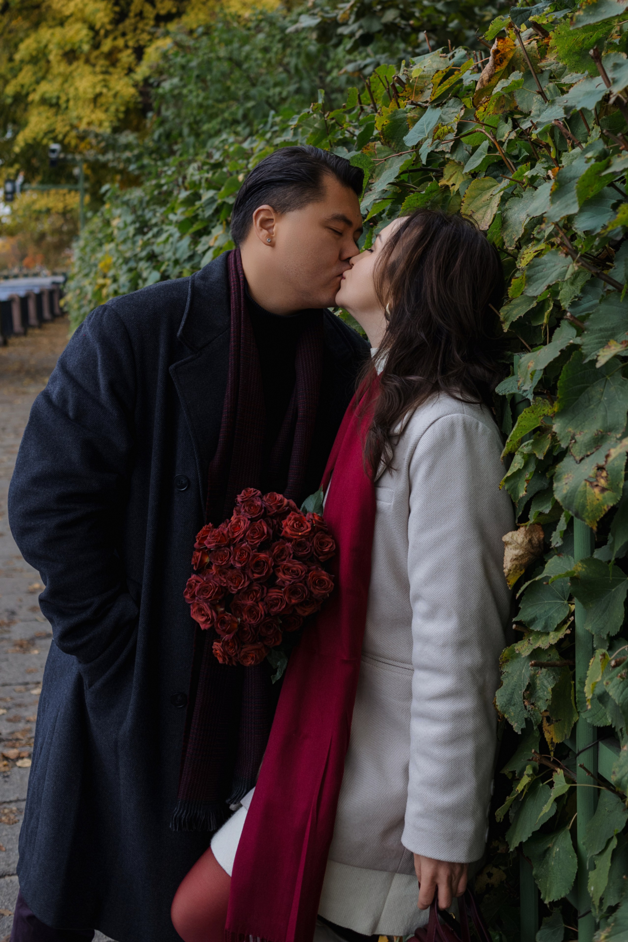 Настя и Женя. Love story в Летнем саду. Женский и семейный фотограф в Санкт-Петербурге Екатерина Симонова