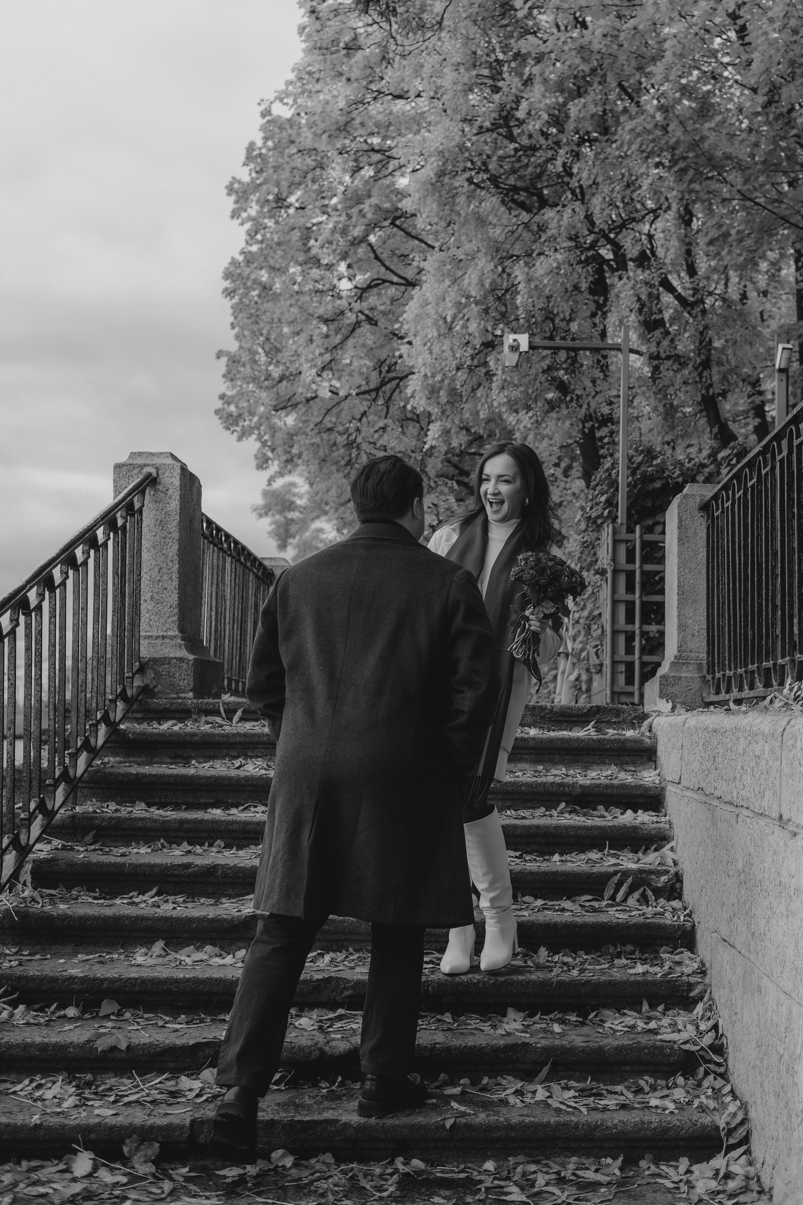 Настя и Женя. Love story в Летнем саду. Женский и семейный фотограф в Санкт-Петербурге Екатерина Симонова