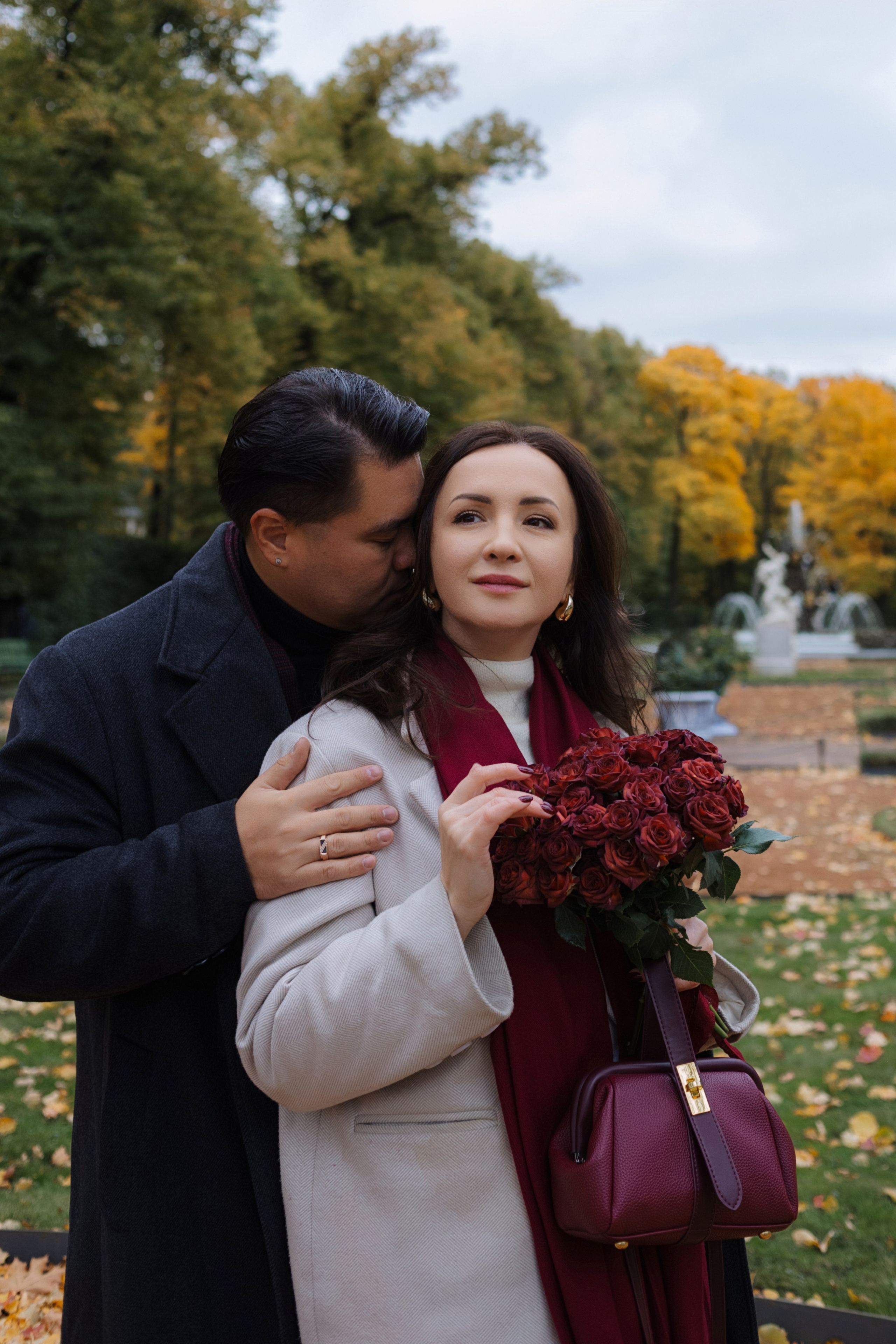 Настя и Женя. Love story в Летнем саду. Женский и семейный фотограф в Санкт-Петербурге Екатерина Симонова