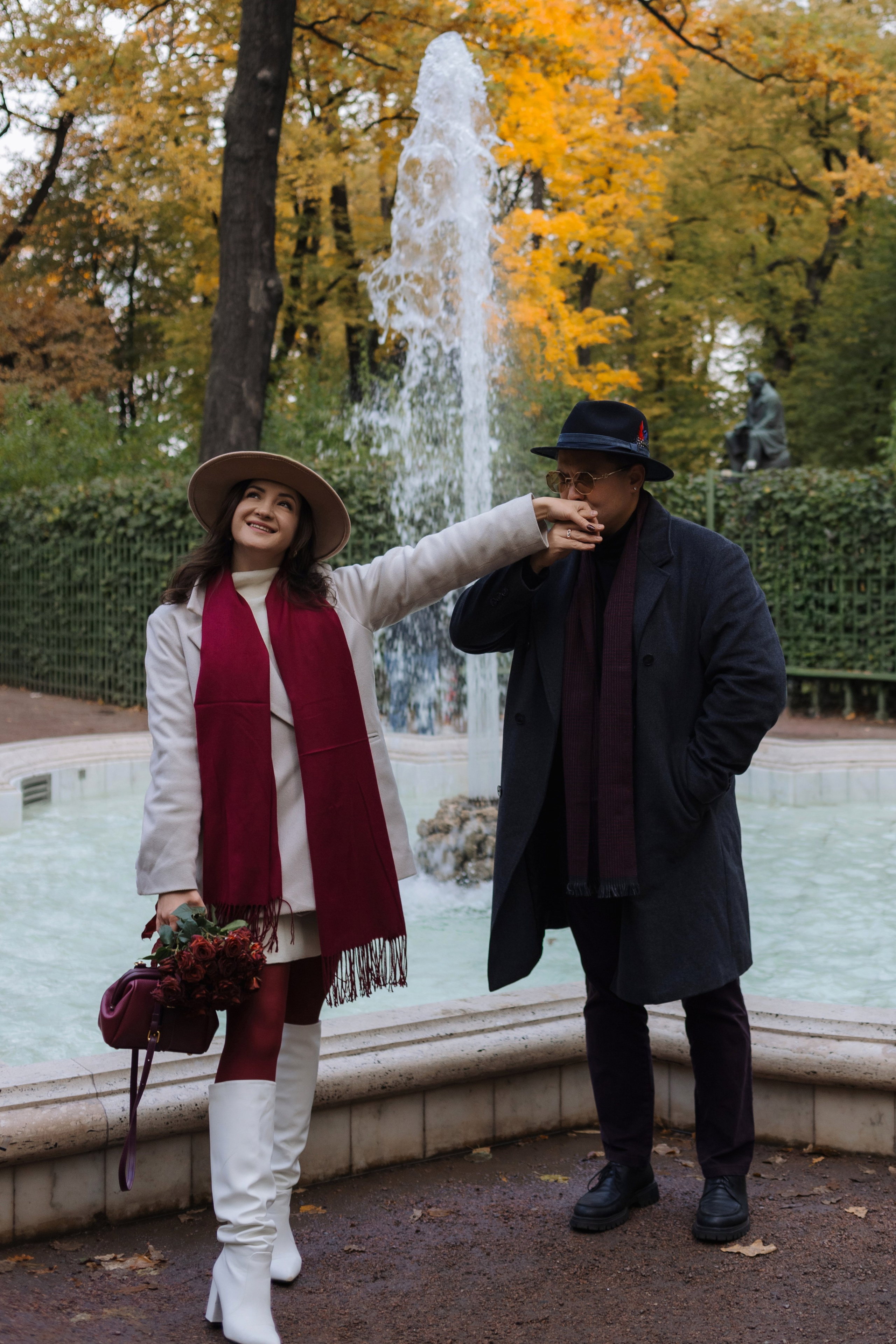 Настя и Женя. Love story в Летнем саду. Женский и семейный фотограф в Санкт-Петербурге Екатерина Симонова