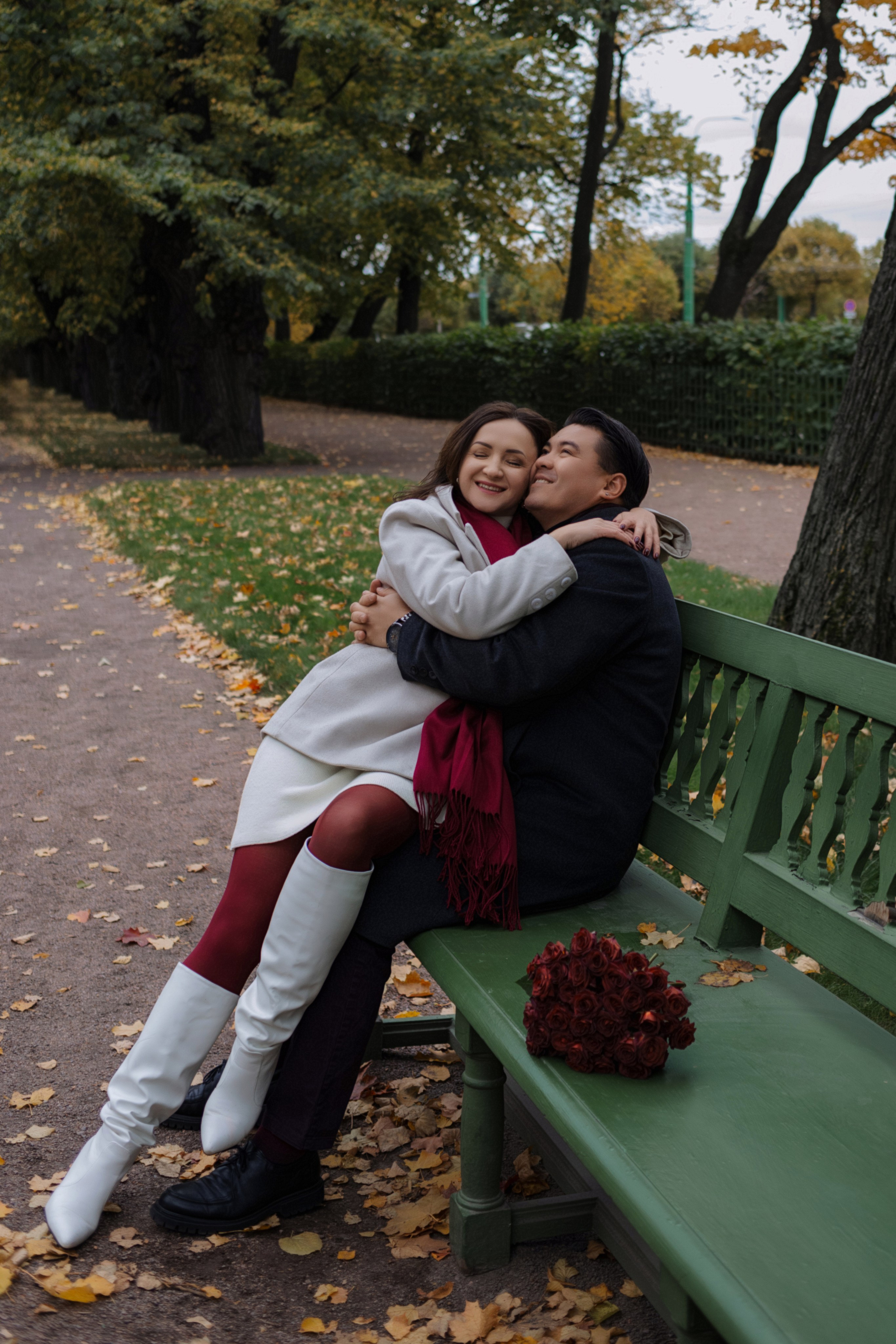 Настя и Женя. Love story в Летнем саду. Женский и семейный фотограф в Санкт-Петербурге Екатерина Симонова