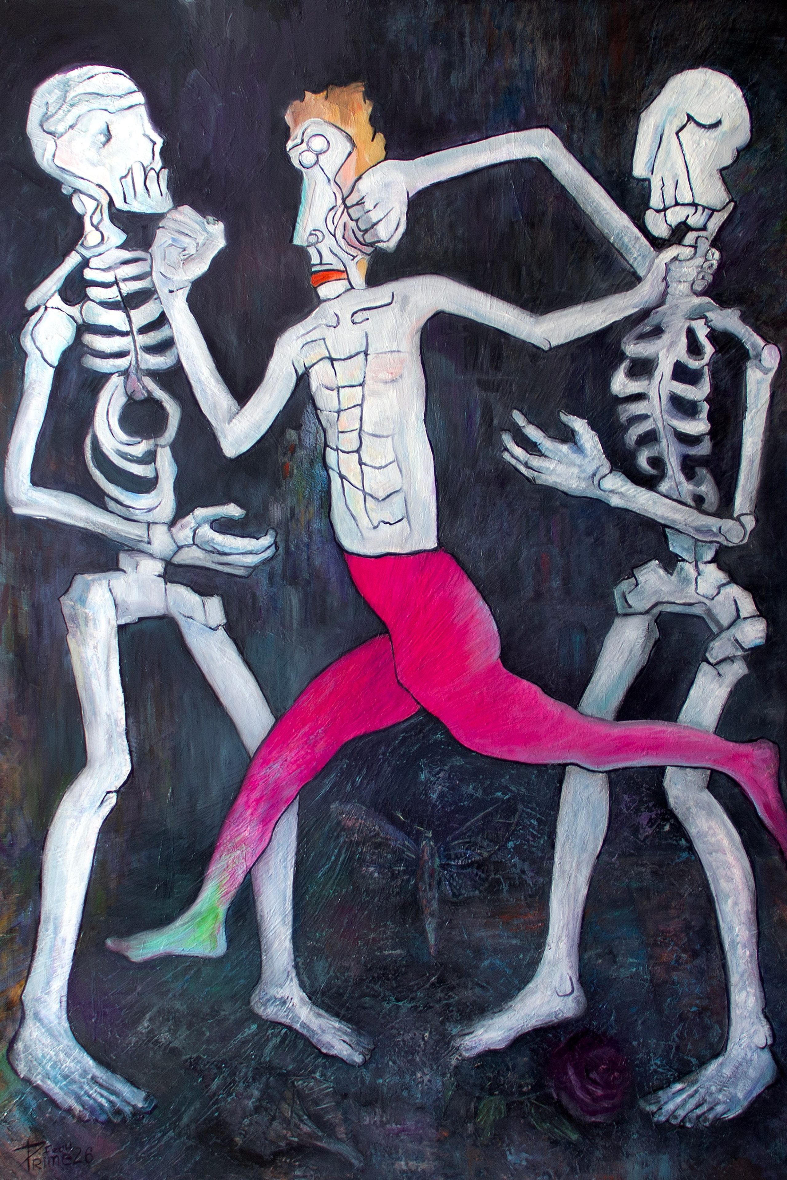 «FLUCTUACIÓN №9». Artista - Fluctuaciones. Estoy realizando un estudio de la evolución artística del arte, que conduce a la aparición de la perspectiva histór