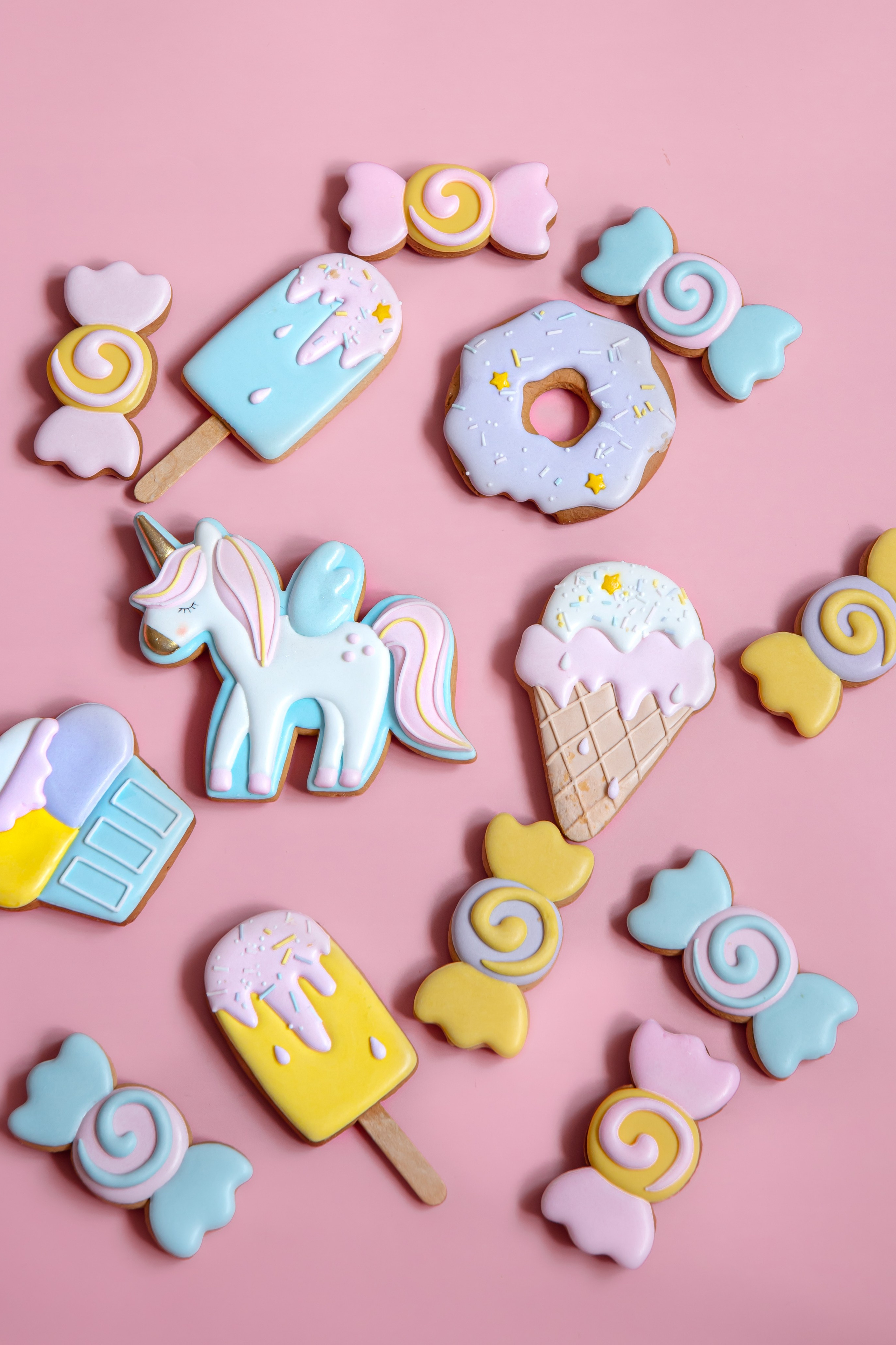 Референс для аппетитной еды и напитков с яркими цветами.