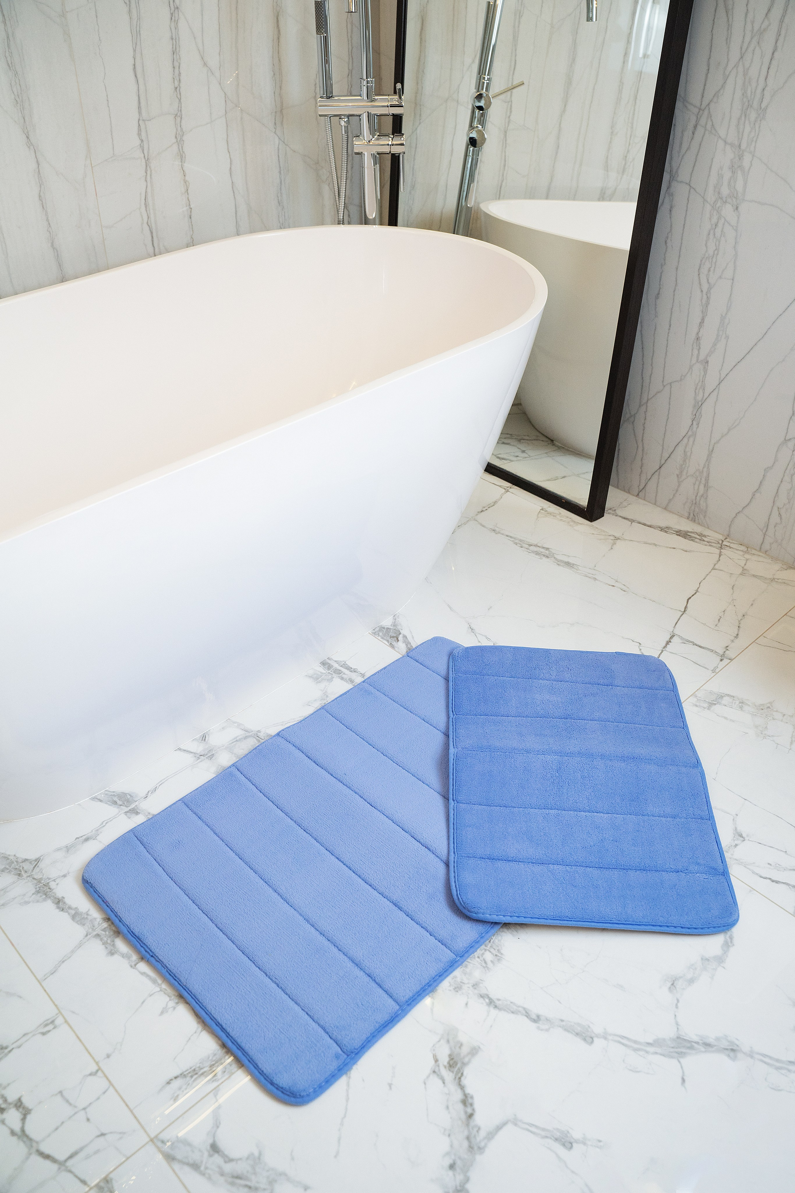 Предметная съемка ковров для создания стиля в ванной комнате