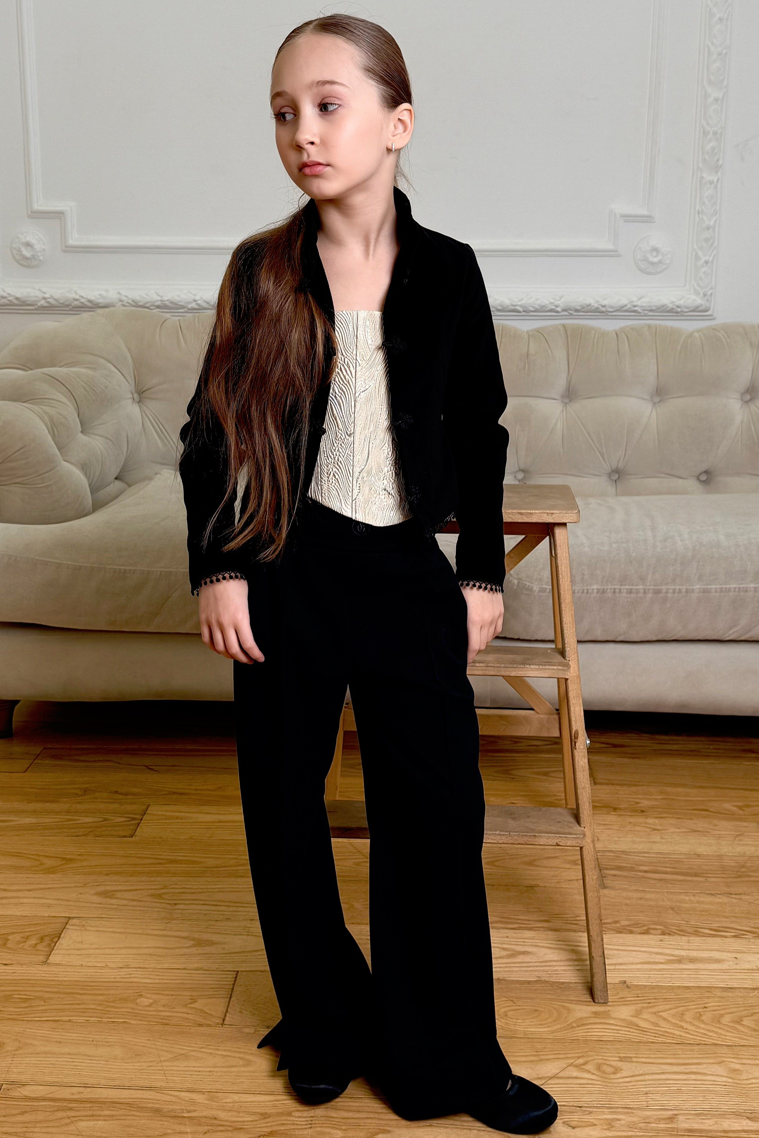 Брюки Navy темно-синие. Одежда для детей