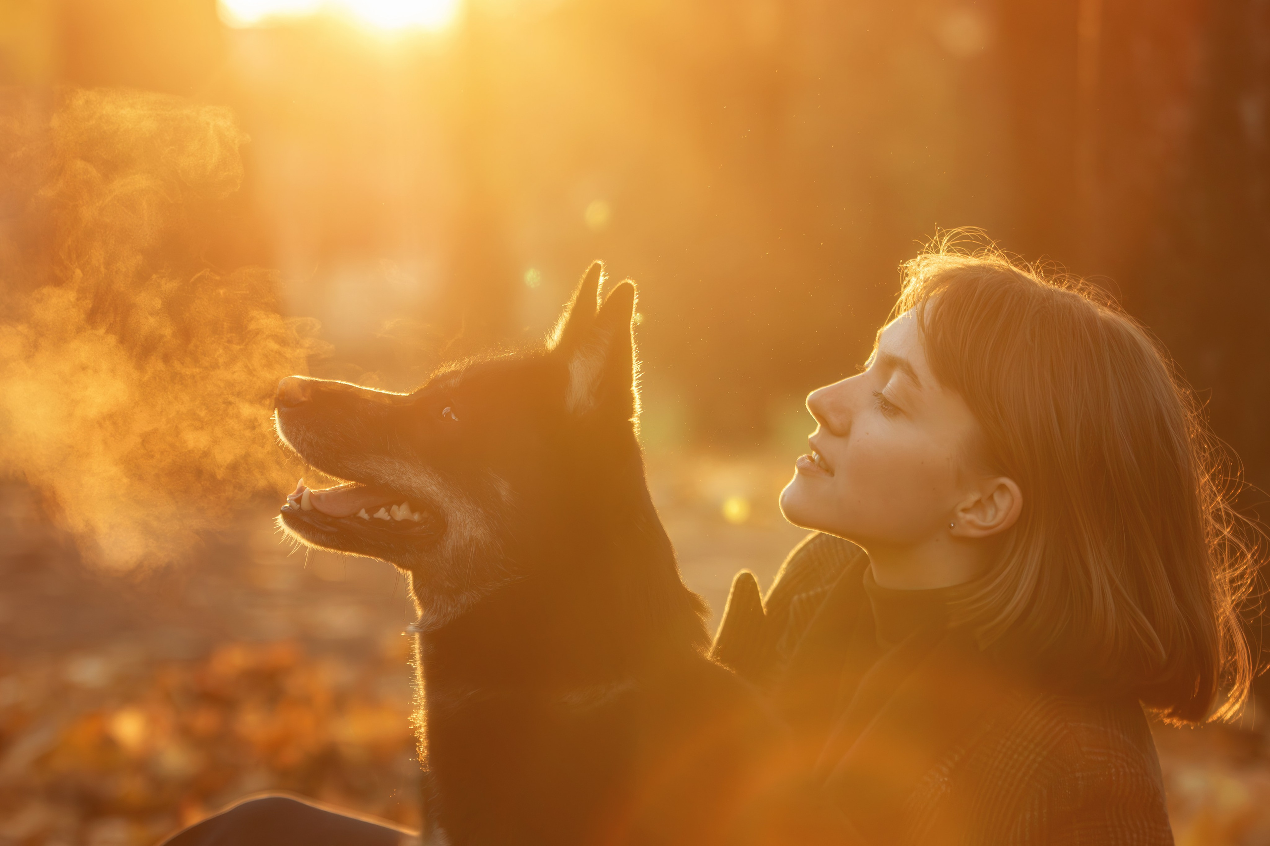 Зимняя съемка колли. Фотограф-анималист Юлия Зубкова