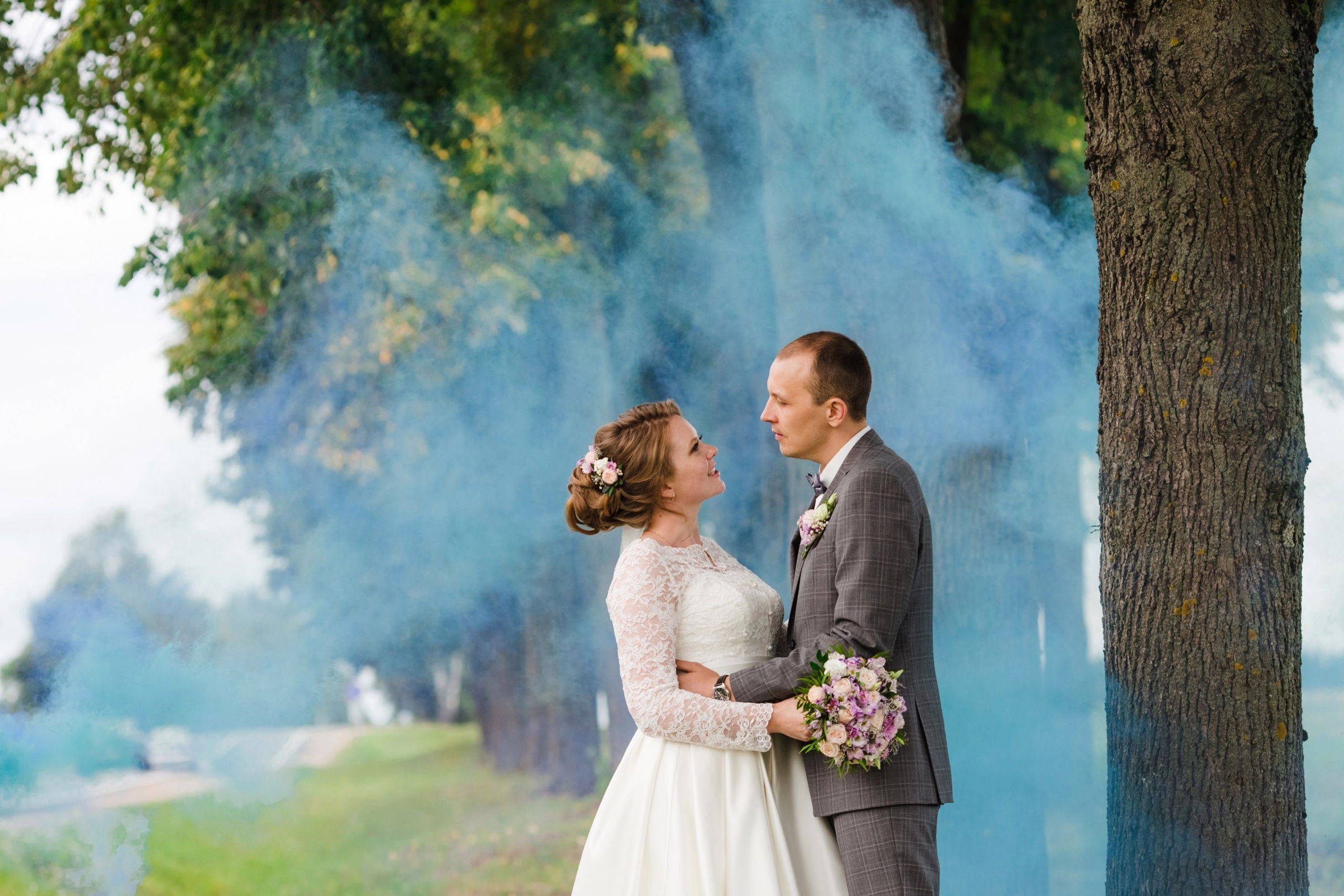 Свадебное фото в студии. Руслан и Татьяна. Фотограф в Варшаве Анна Розова