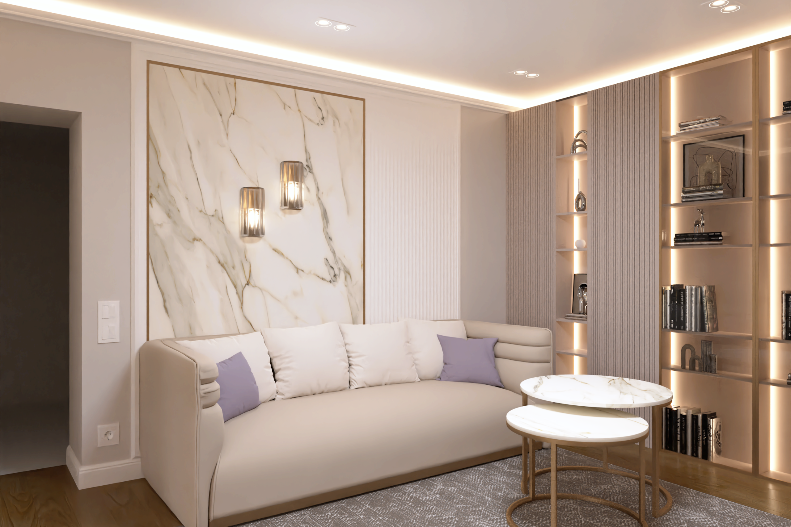 Дизайн интерьера в Крыму в Евпатории. Живу и работаю в Евпатории. Авторский надзор, комплектация, реализация под ключ.