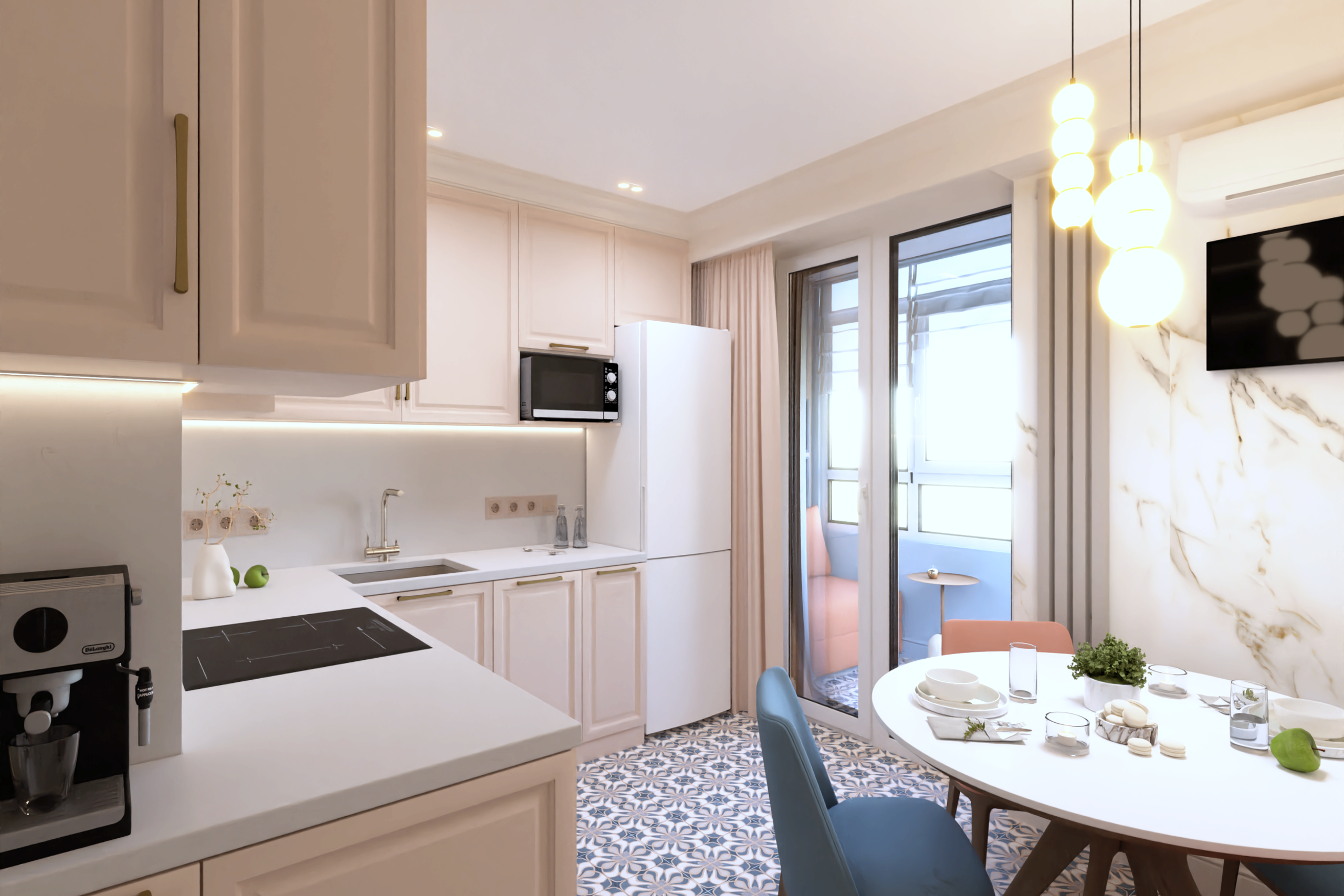 Дизайн интерьера в Крыму в Евпатории. Живу и работаю в Евпатории. Авторский надзор, комплектация, реализация под ключ.