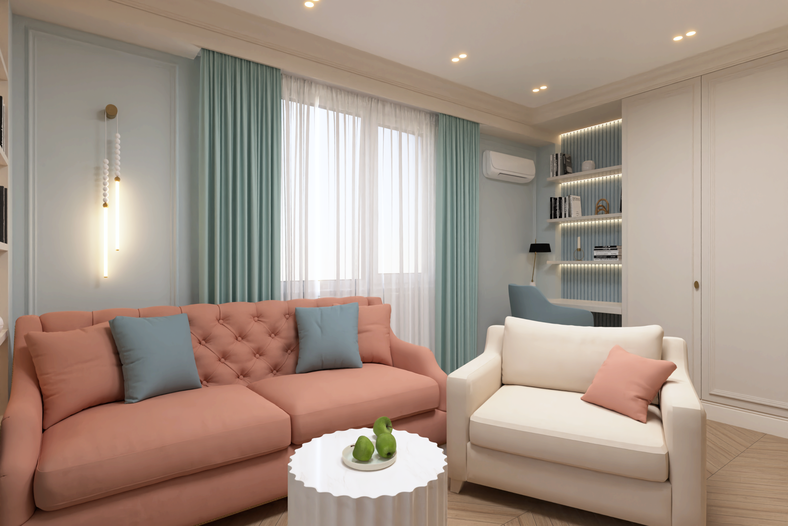 Дизайн интерьера в Крыму в Евпатории. Живу и работаю в Евпатории. Авторский надзор, комплектация, реализация под ключ.