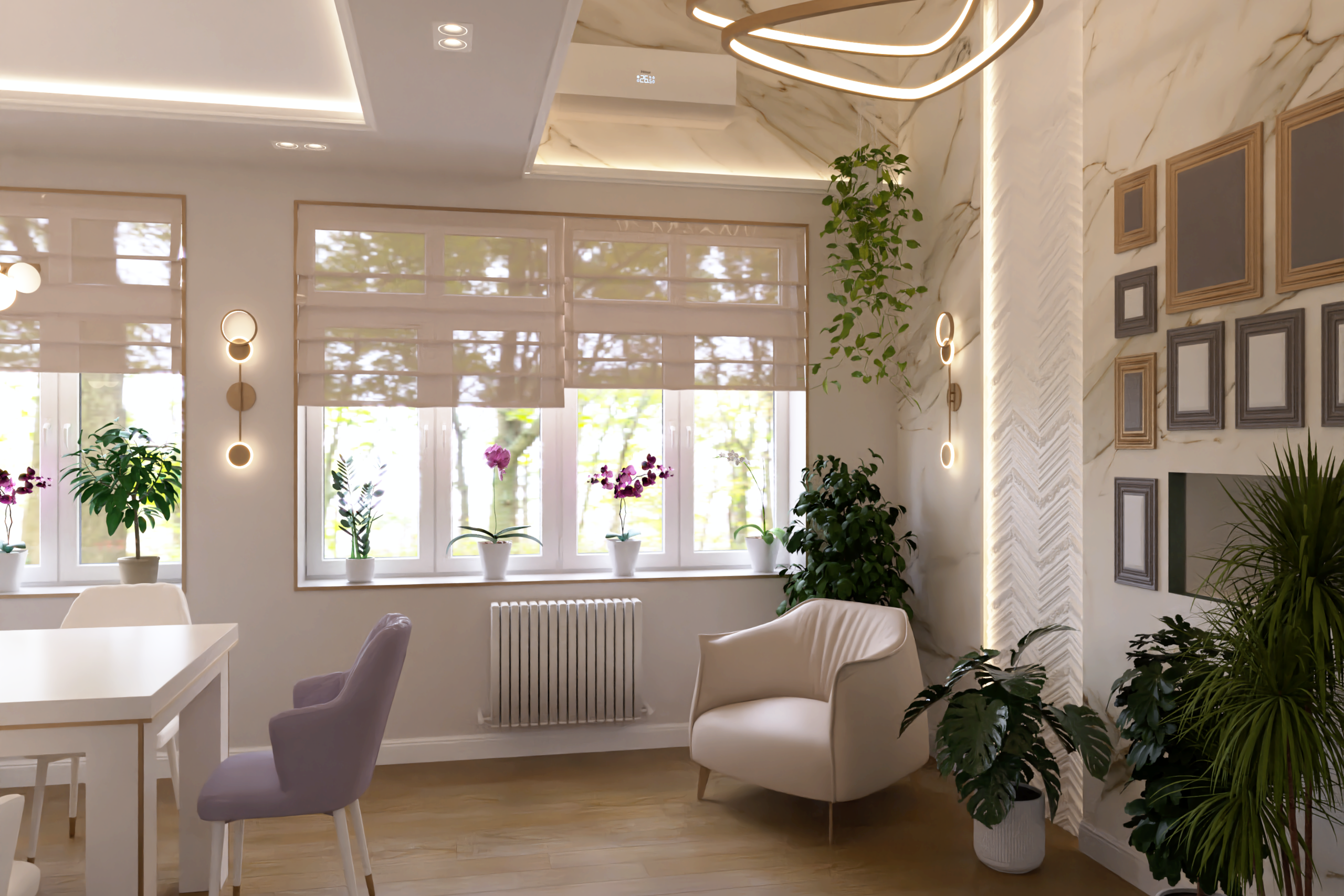 Дизайн интерьера в Крыму в Евпатории. Живу и работаю в Евпатории. Авторский надзор, комплектация, реализация под ключ.