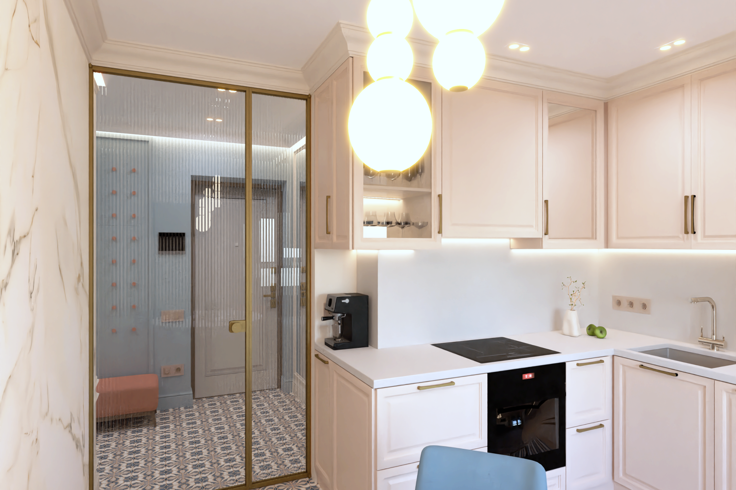 Дизайн интерьера в Крыму в Евпатории. Живу и работаю в Евпатории. Авторский надзор, комплектация, реализация под ключ.