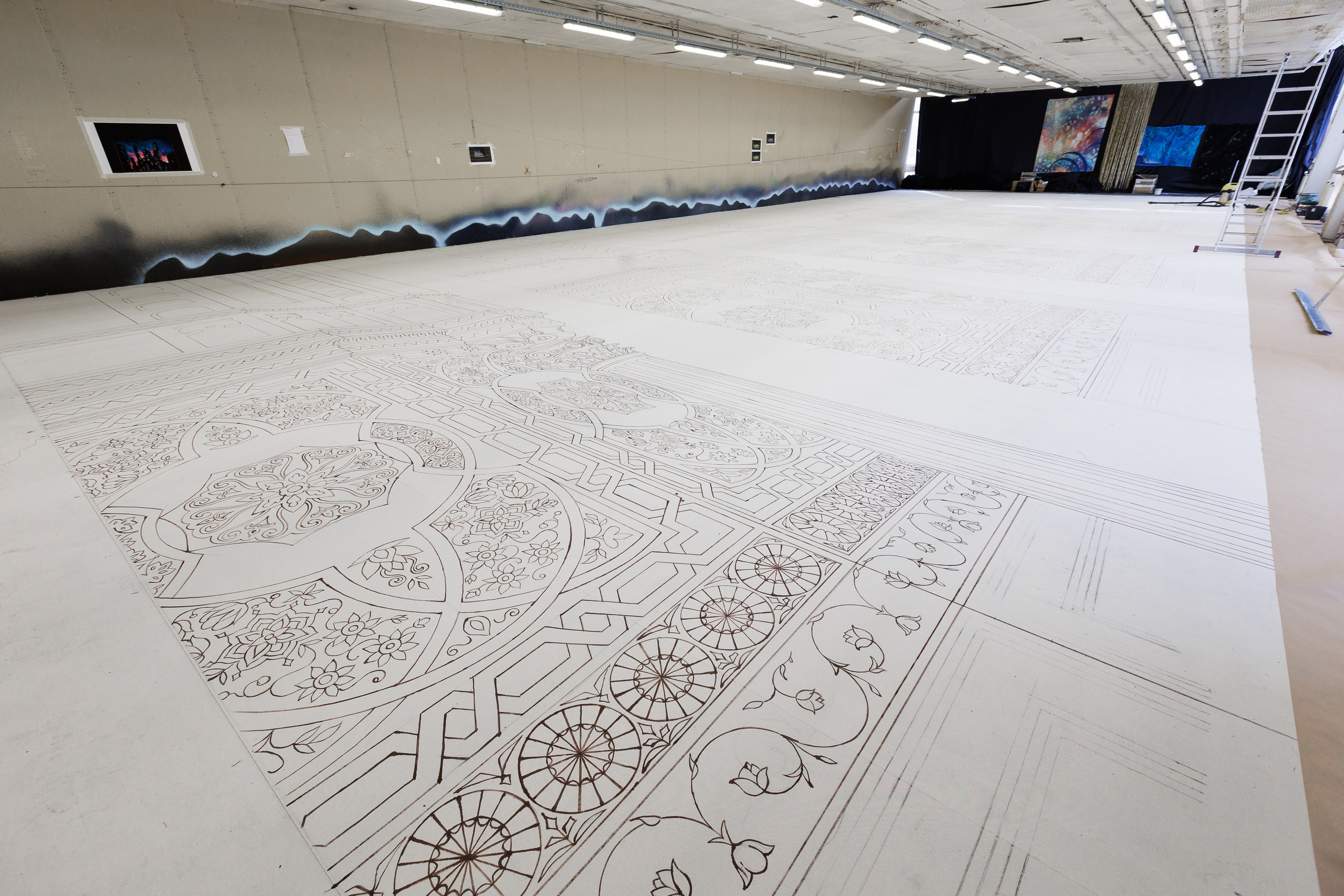 Декорации для балета «Корсар» | Красноярский театр оперы и балета. История занавеса. Превращаем идею в технологию