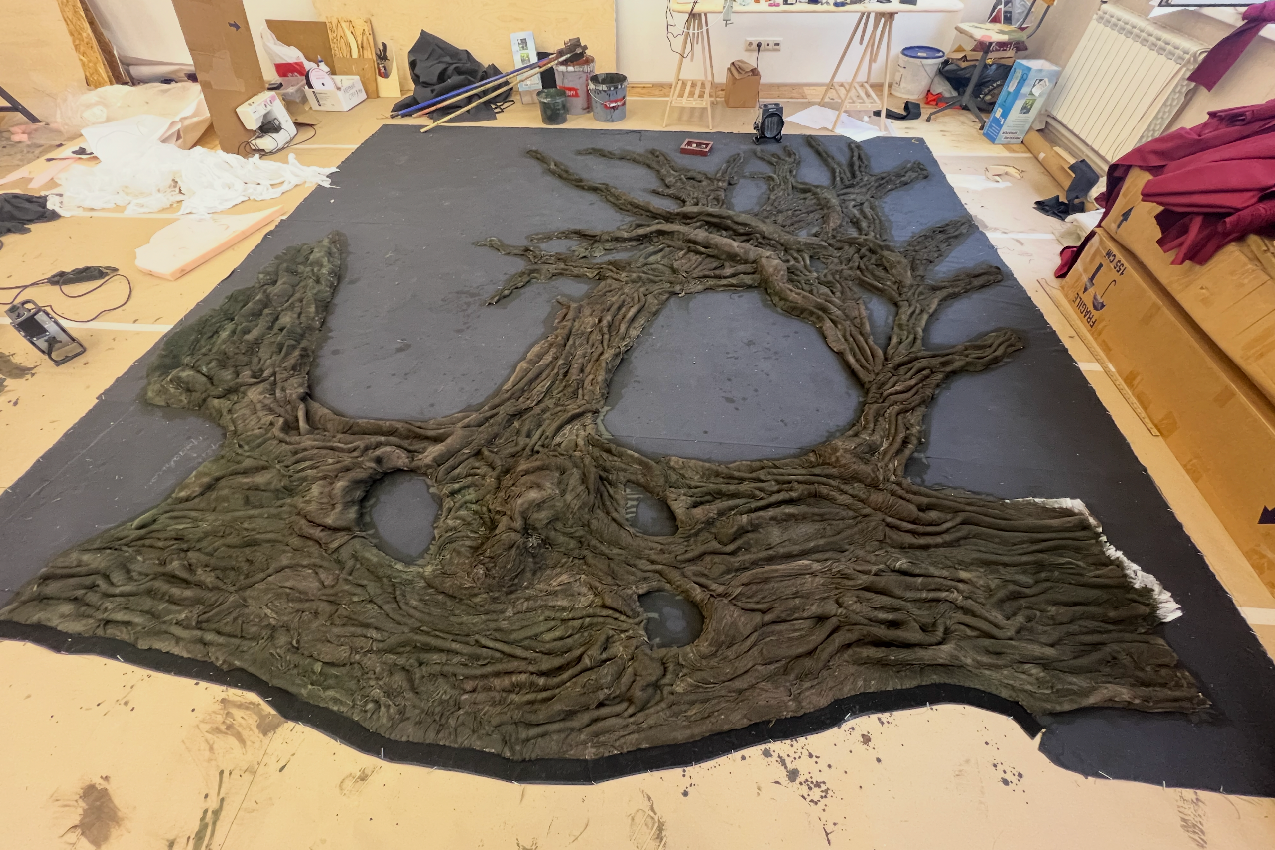 «Гроза» театральное объединение «Озеро». История занавеса. Превращаем идею в технологию