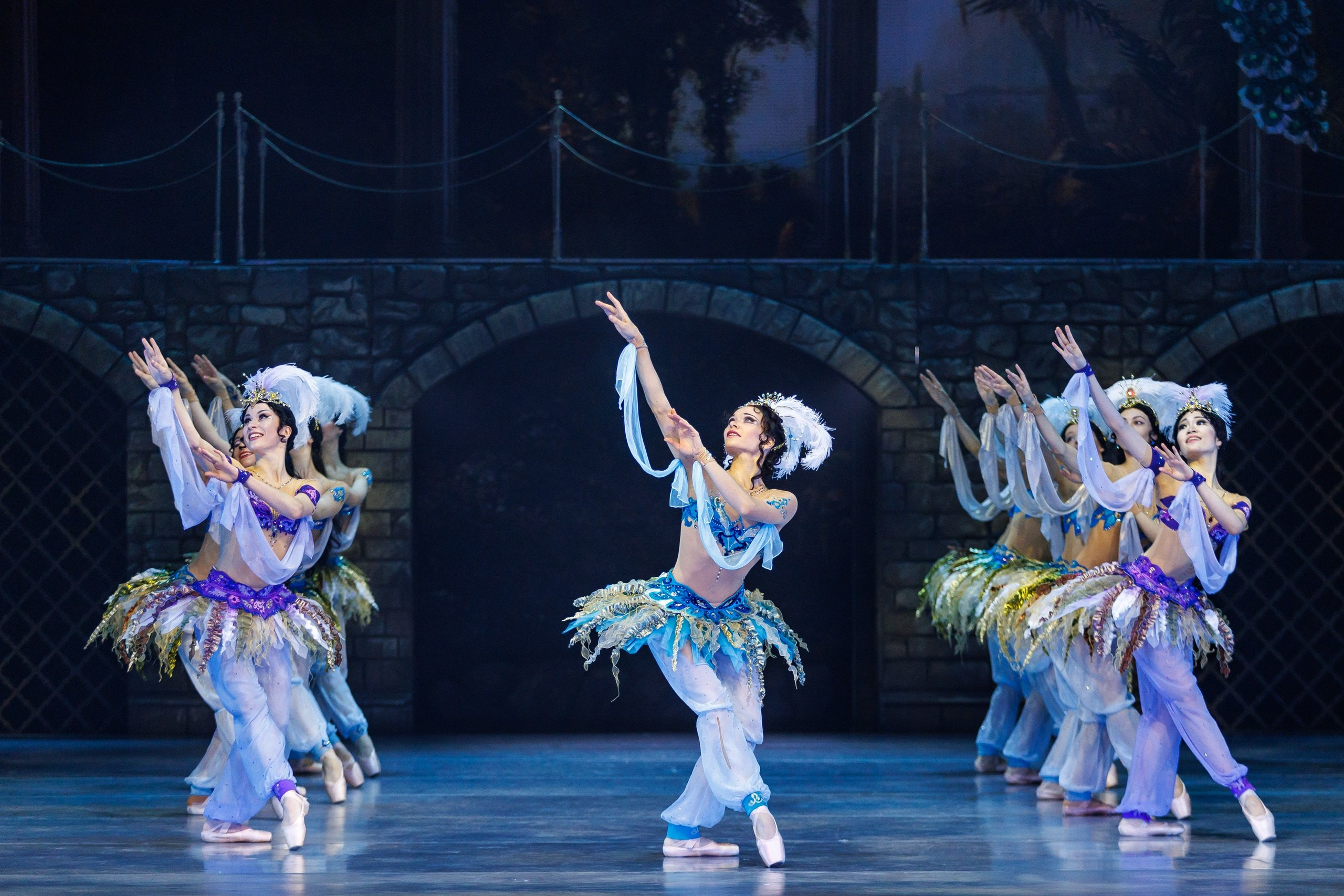 Декорации для балета «Корсар» | Красноярский театр оперы и балета. История занавеса. Превращаем идею в технологию