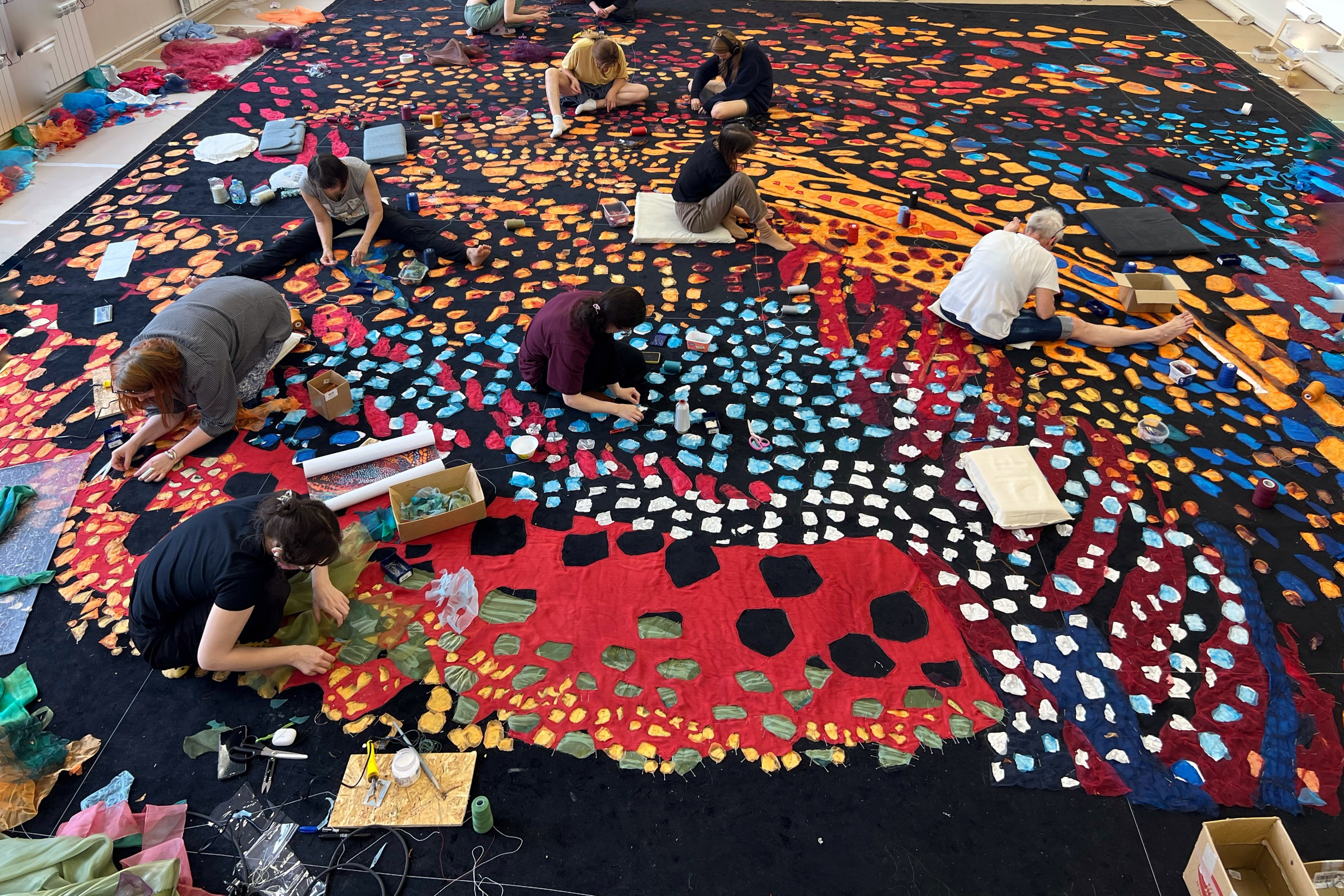 «Генеральный занавес» Нижегородский государственный академический театр оперы и балета имени А. С. Пушкина. История занавеса. Превращаем идею в технологию