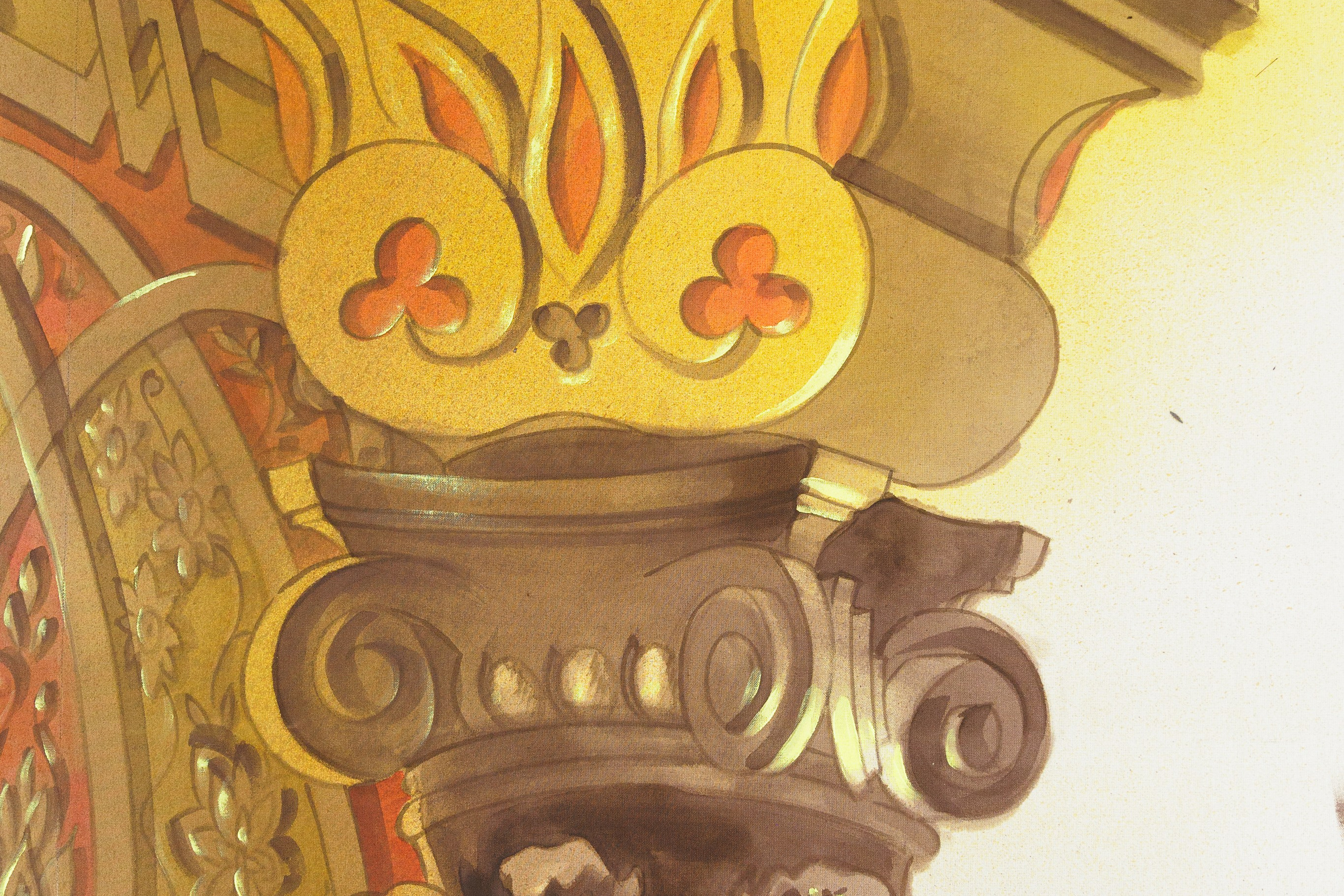 Декорации для балета «Корсар» | Красноярский театр оперы и балета. История занавеса. Превращаем идею в технологию