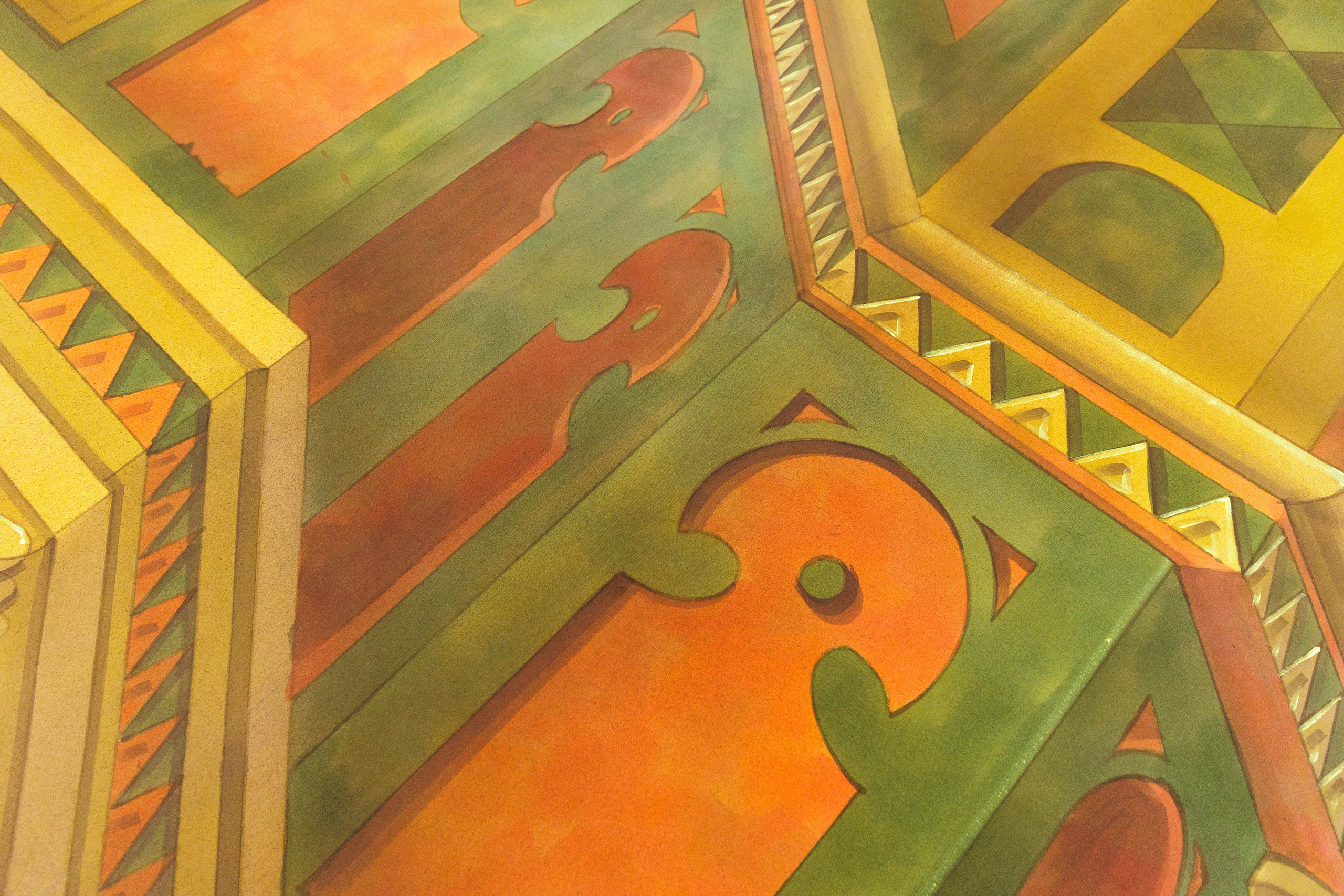 Декорации для балета «Корсар» | Красноярский театр оперы и балета. История занавеса. Превращаем идею в технологию