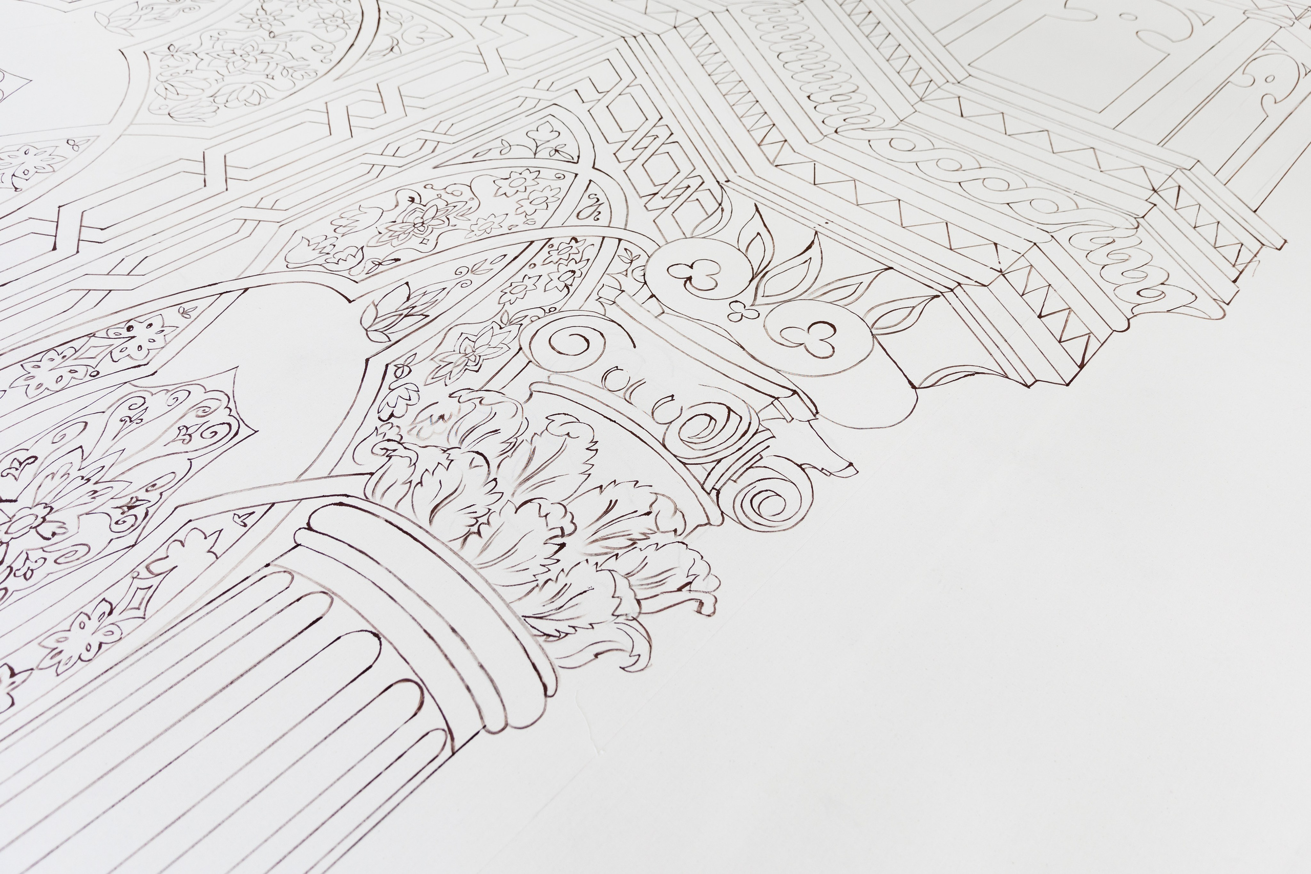 Декорации для балета «Корсар» | Красноярский театр оперы и балета. История занавеса. Превращаем идею в технологию