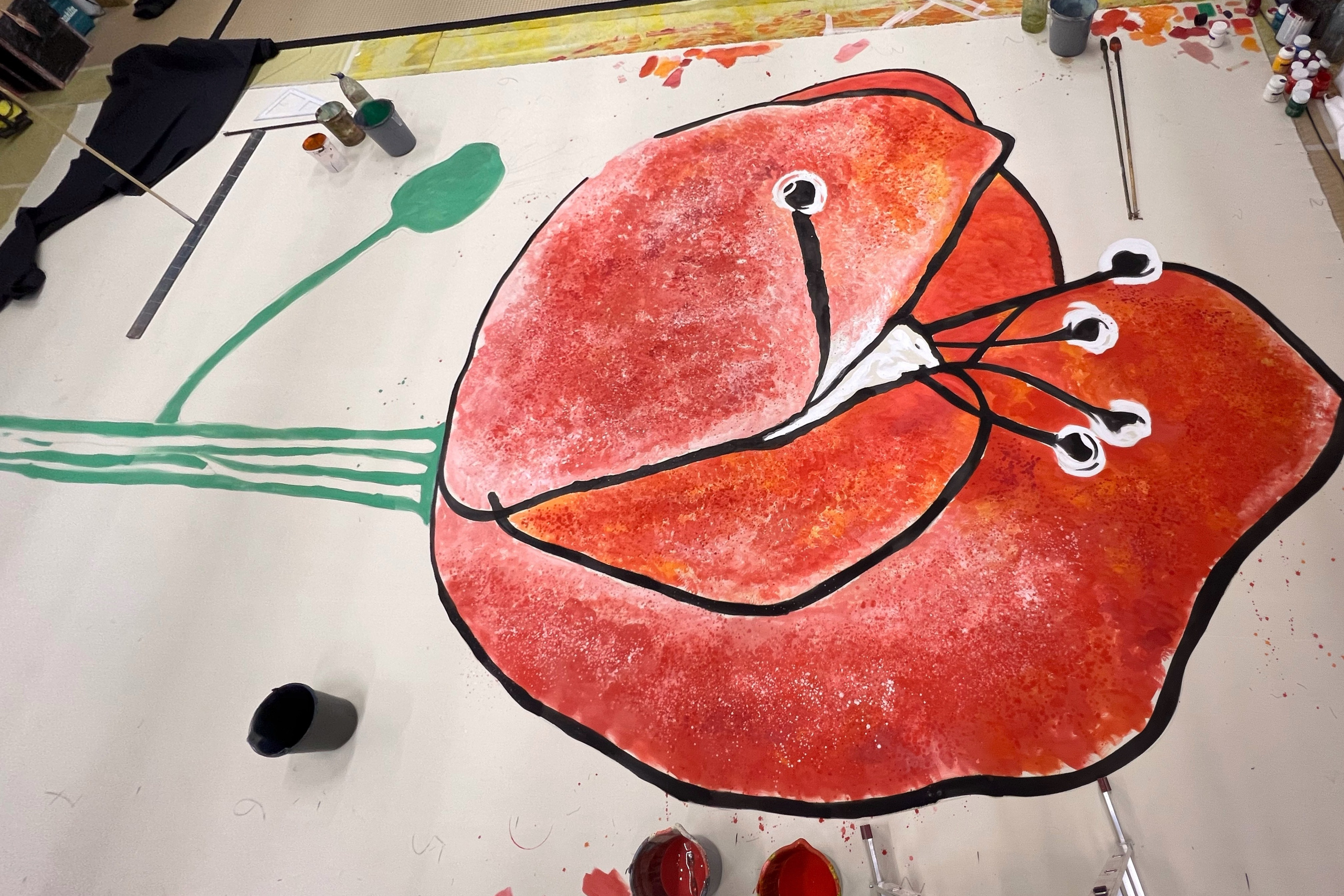 «Три поросёнка. Ой» театре на Таганке. История занавеса. Превращаем идею в технологию