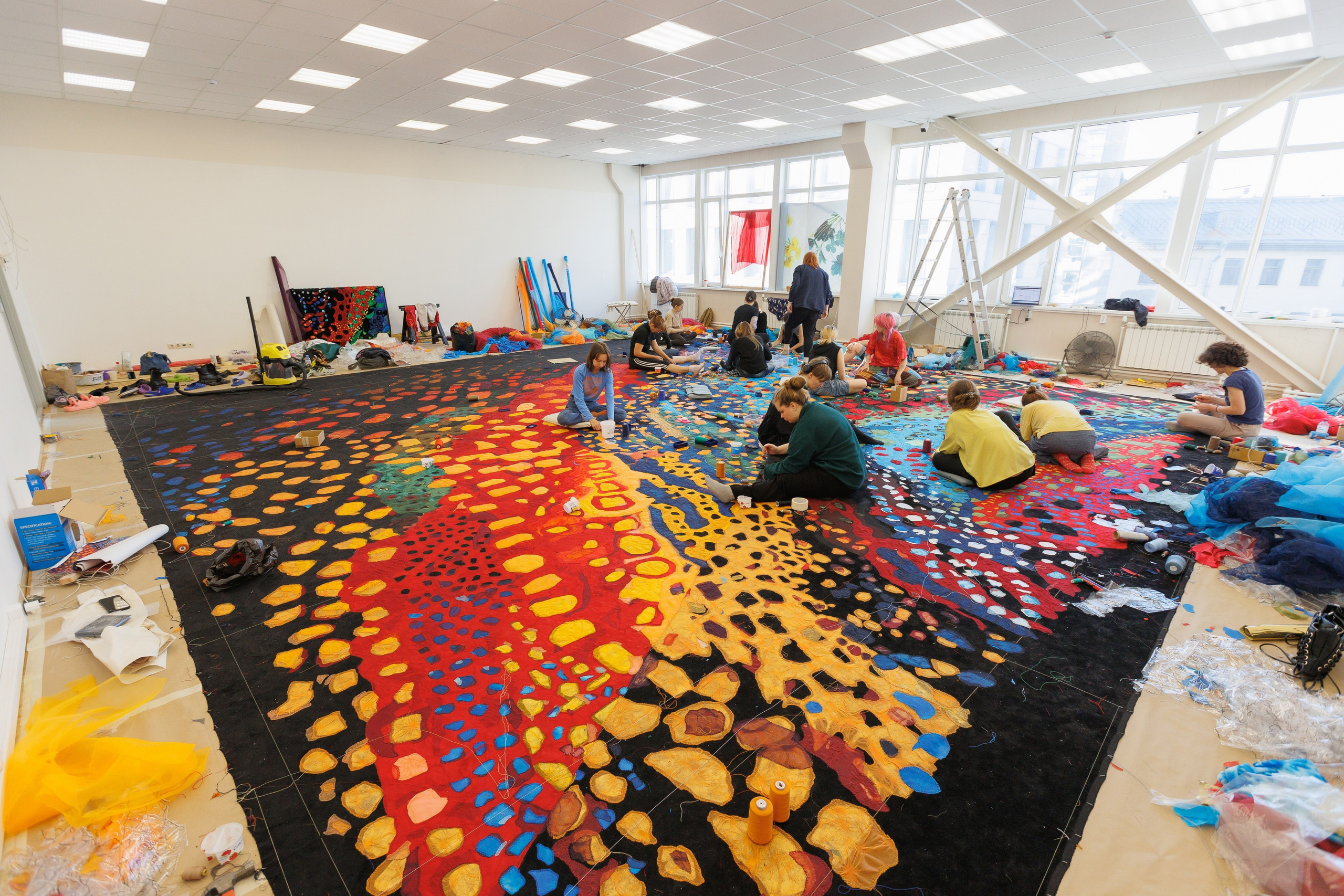 «Генеральный занавес» Нижегородский государственный академический театр оперы и балета имени А. С. Пушкина. История занавеса. Превращаем идею в технологию