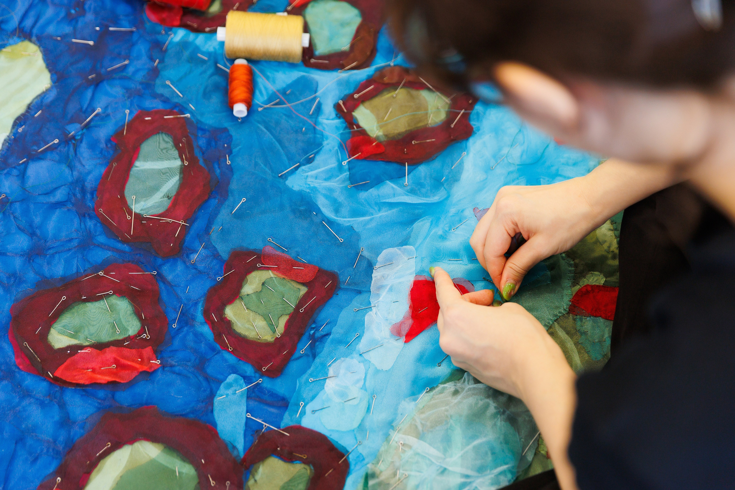 «Генеральный занавес» Нижегородский государственный академический театр оперы и балета имени А. С. Пушкина. История занавеса. Превращаем идею в технологию