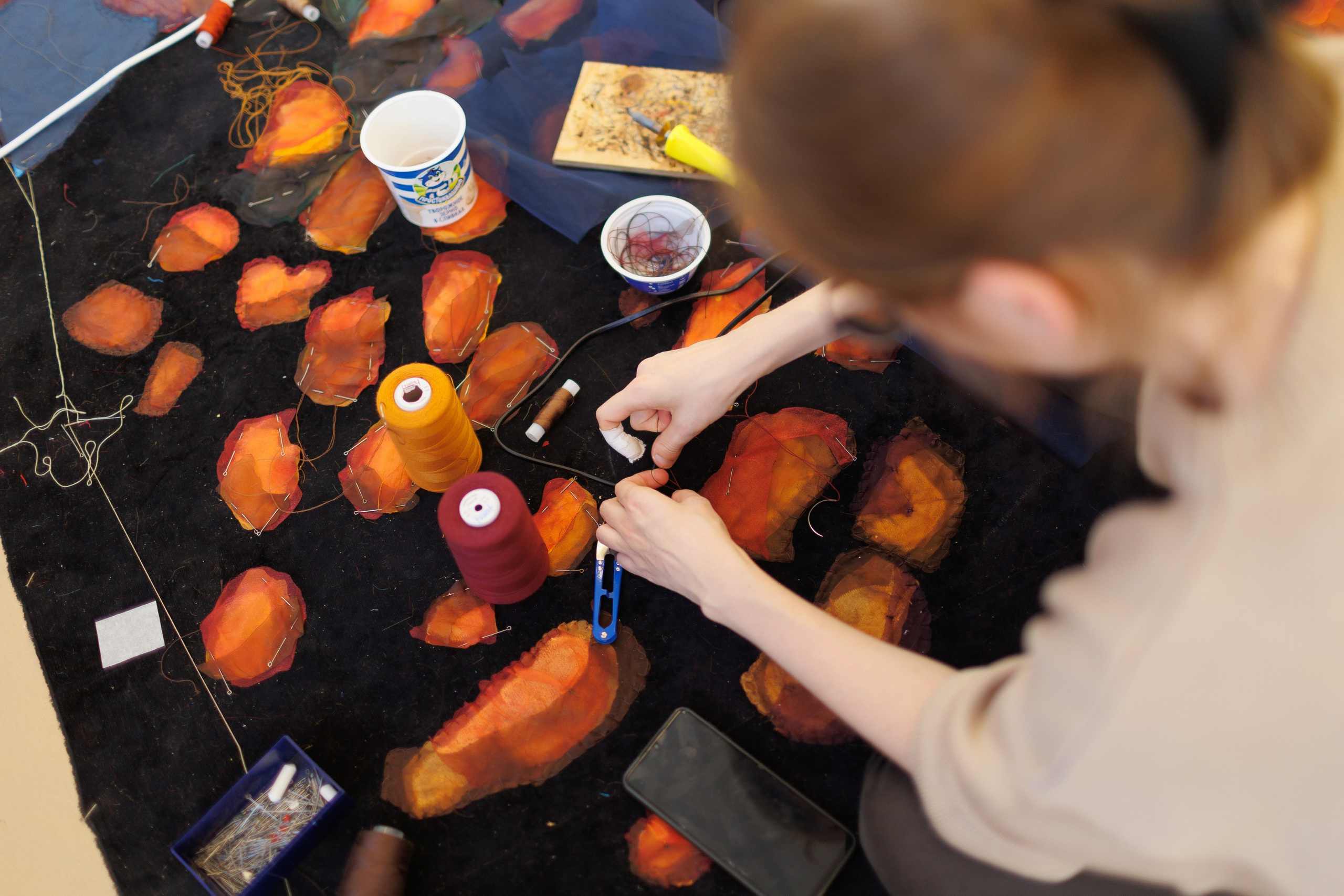 «Генеральный занавес» Нижегородский государственный академический театр оперы и балета имени А. С. Пушкина. История занавеса. Превращаем идею в технологию