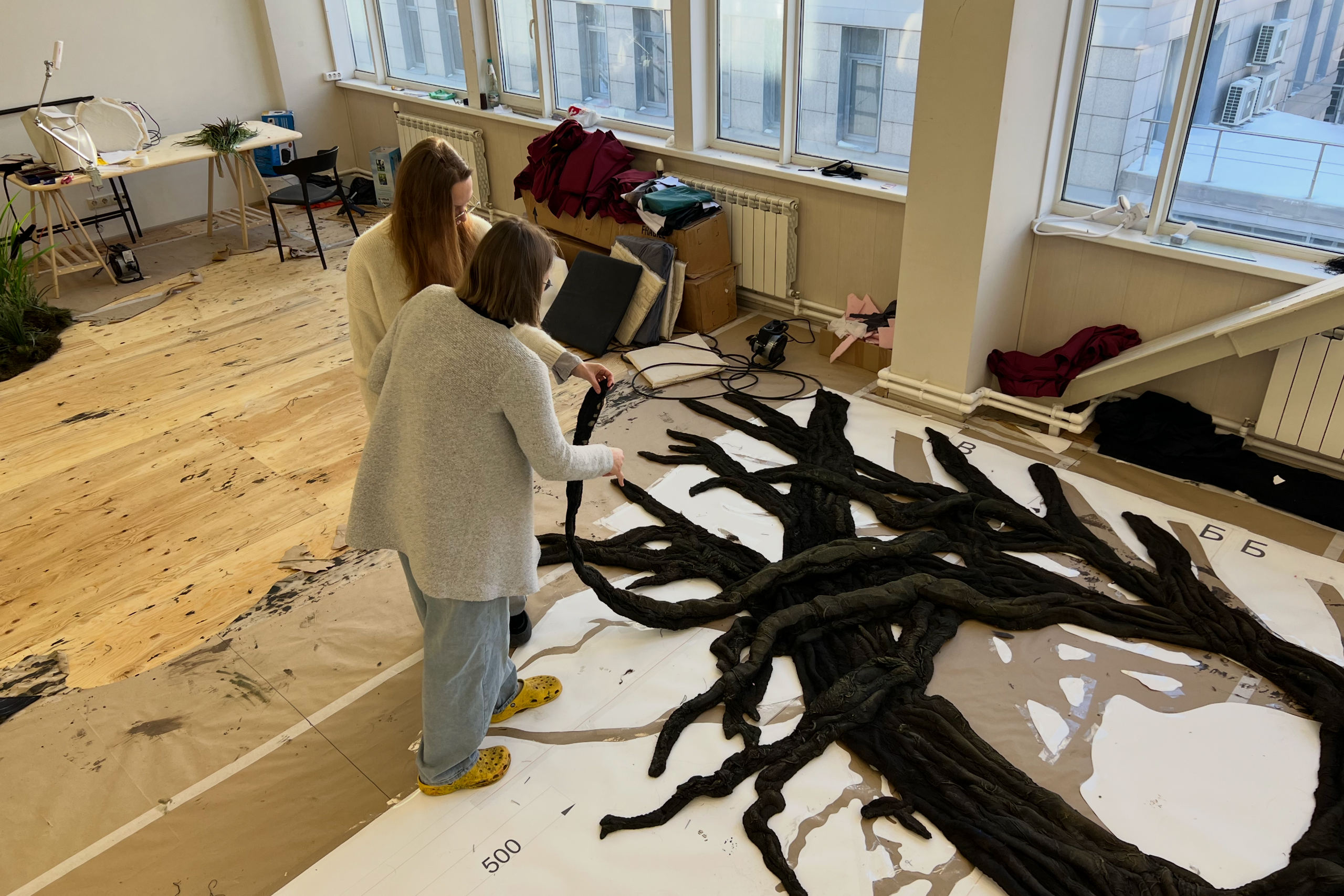 «Гроза» театральное объединение «Озеро». История занавеса. Превращаем идею в технологию