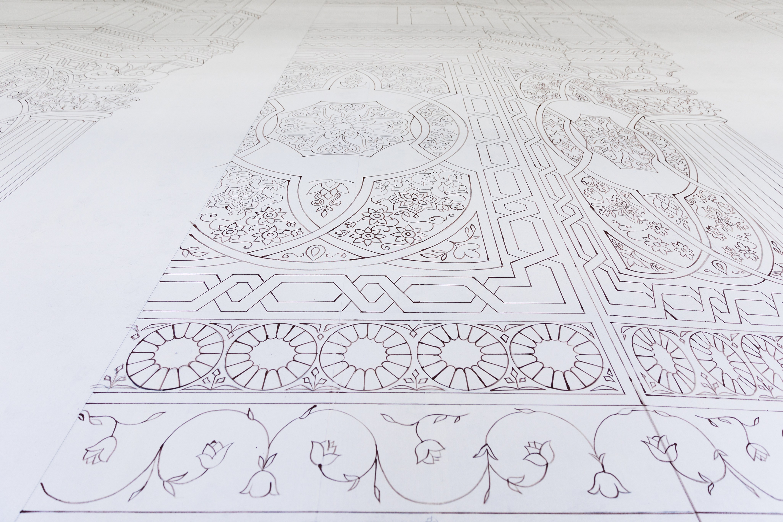 Декорации для балета «Корсар» | Красноярский театр оперы и балета. История занавеса. Превращаем идею в технологию