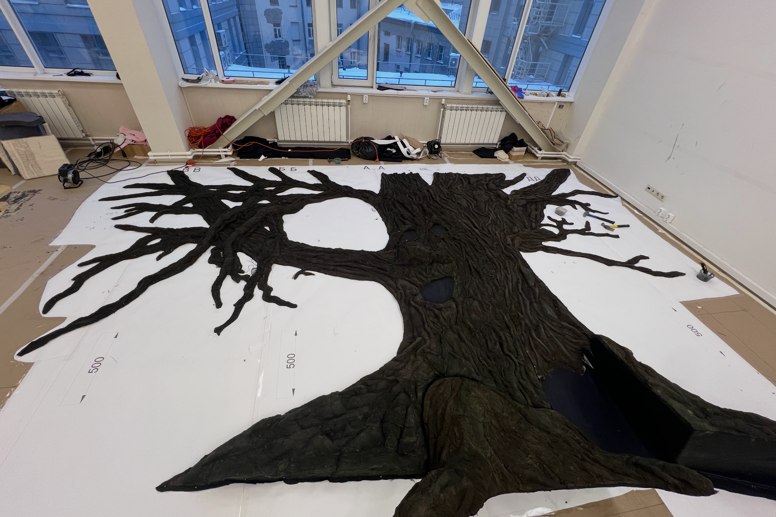 «Гроза» театральное объединение «Озеро». История занавеса. Превращаем идею в технологию