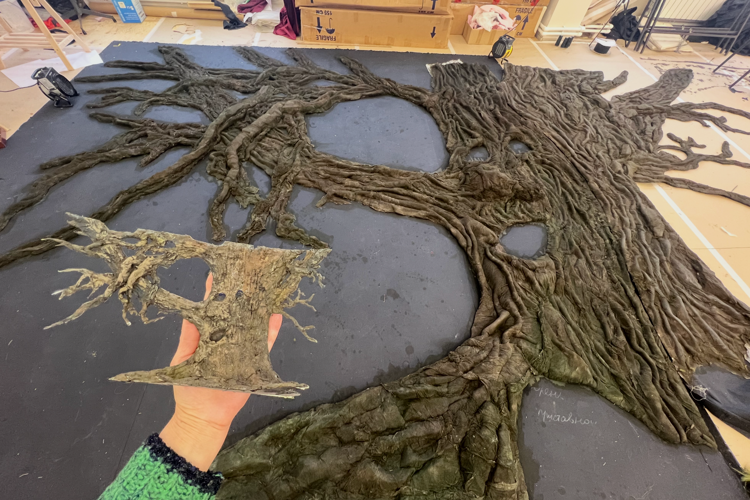 «Гроза» театральное объединение «Озеро». История занавеса. Превращаем идею в технологию