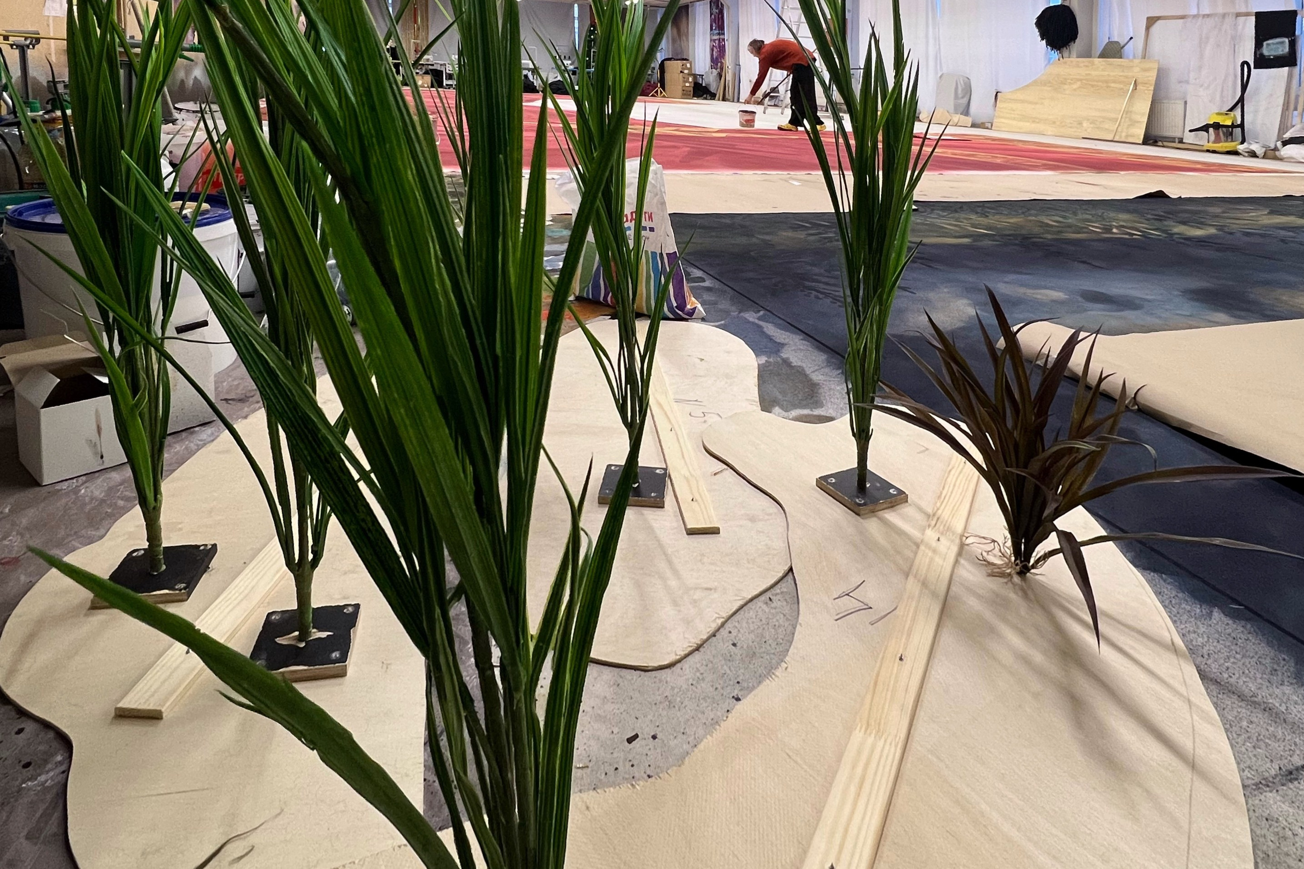 «Гроза» театральное объединение «Озеро». История занавеса. Превращаем идею в технологию