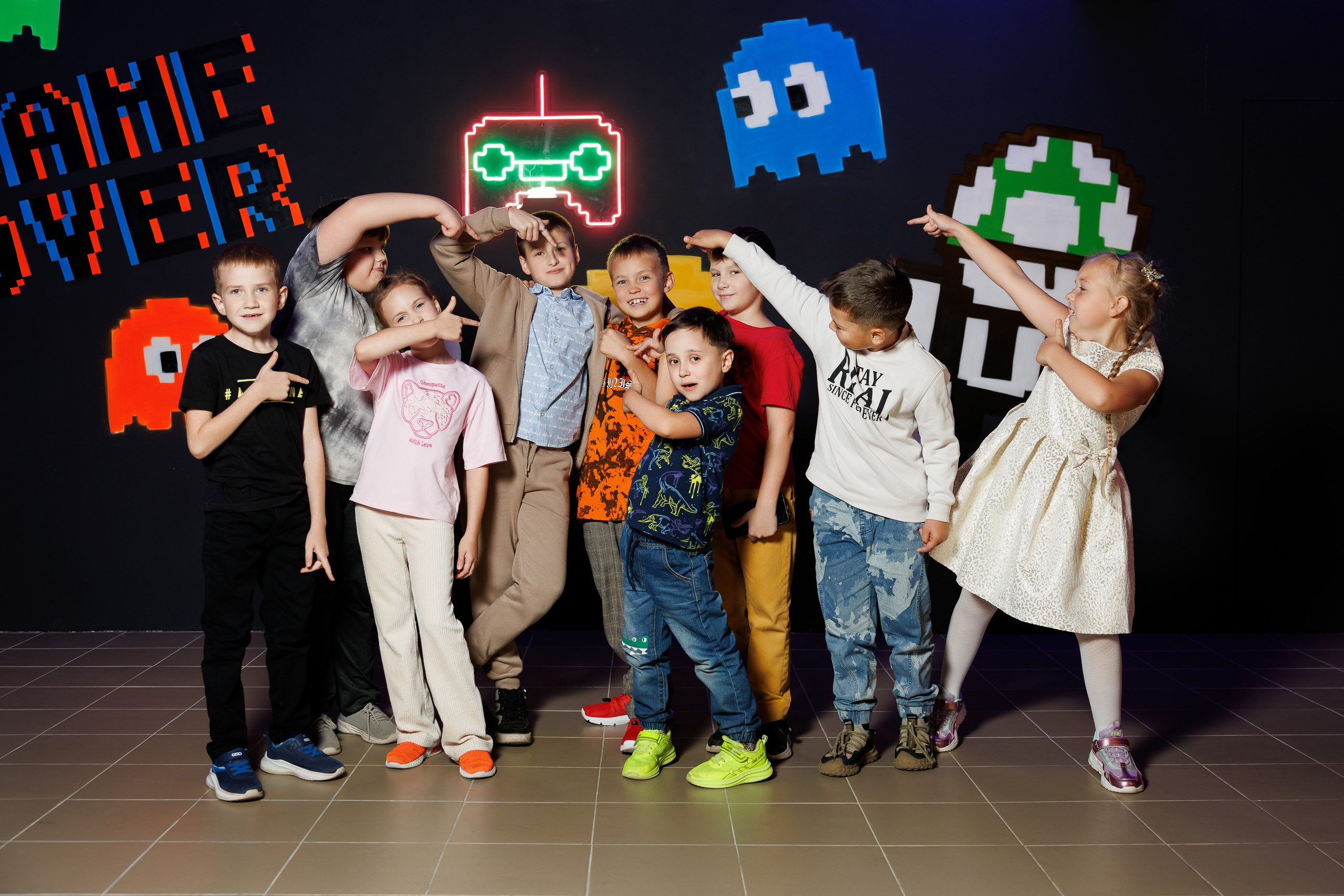 Детский день рождения в студии «Пиксель» в Оренбурге