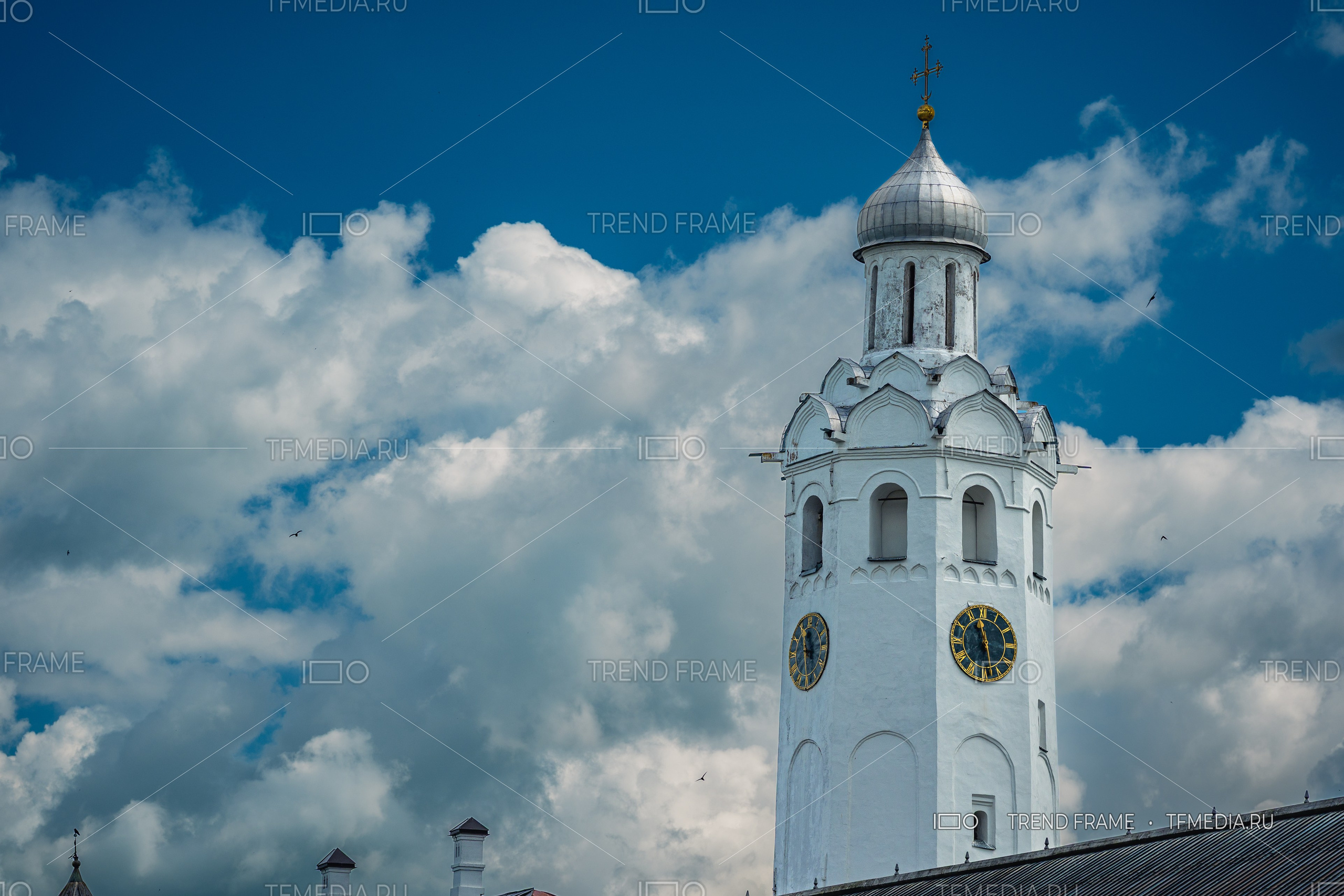 Церковь Сергия Радонежского Великий Новгород, Евфимиевская часозвоня Великий Новгород фото, архитектура Великого Новгорода