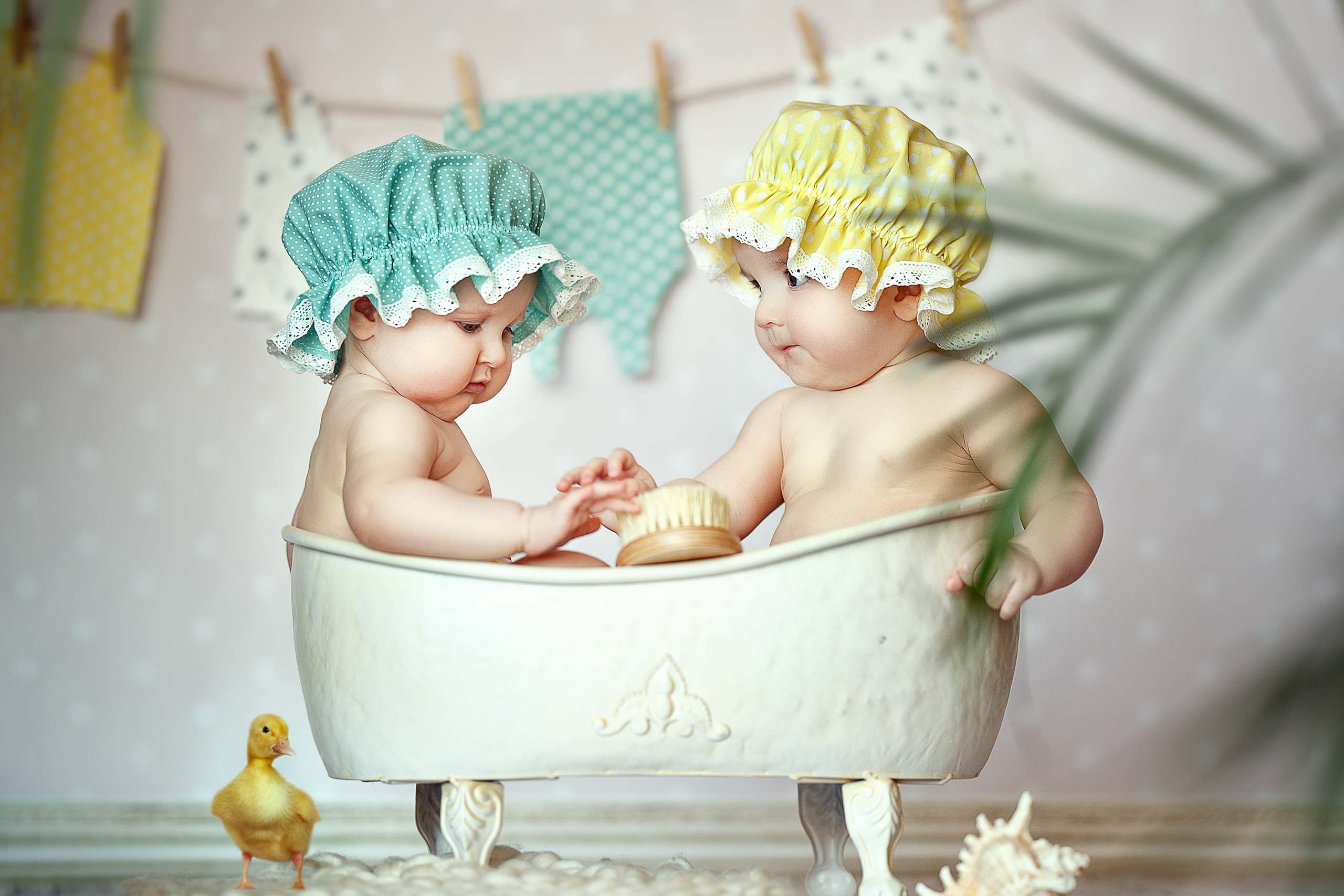 Фотопроект для малышей — утята