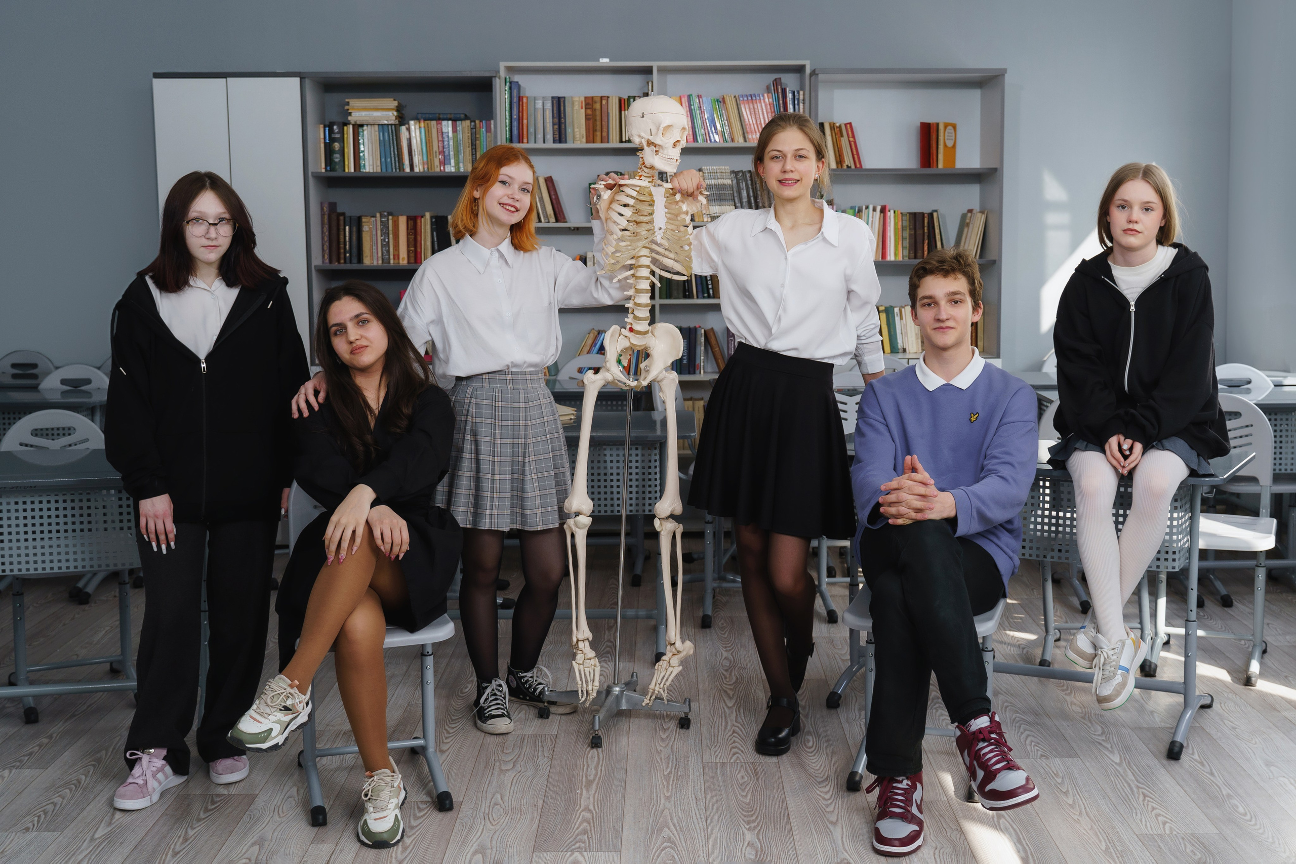 Фотосессия в стиле 90-х для выпускников. Фотомастерская Воробьевых