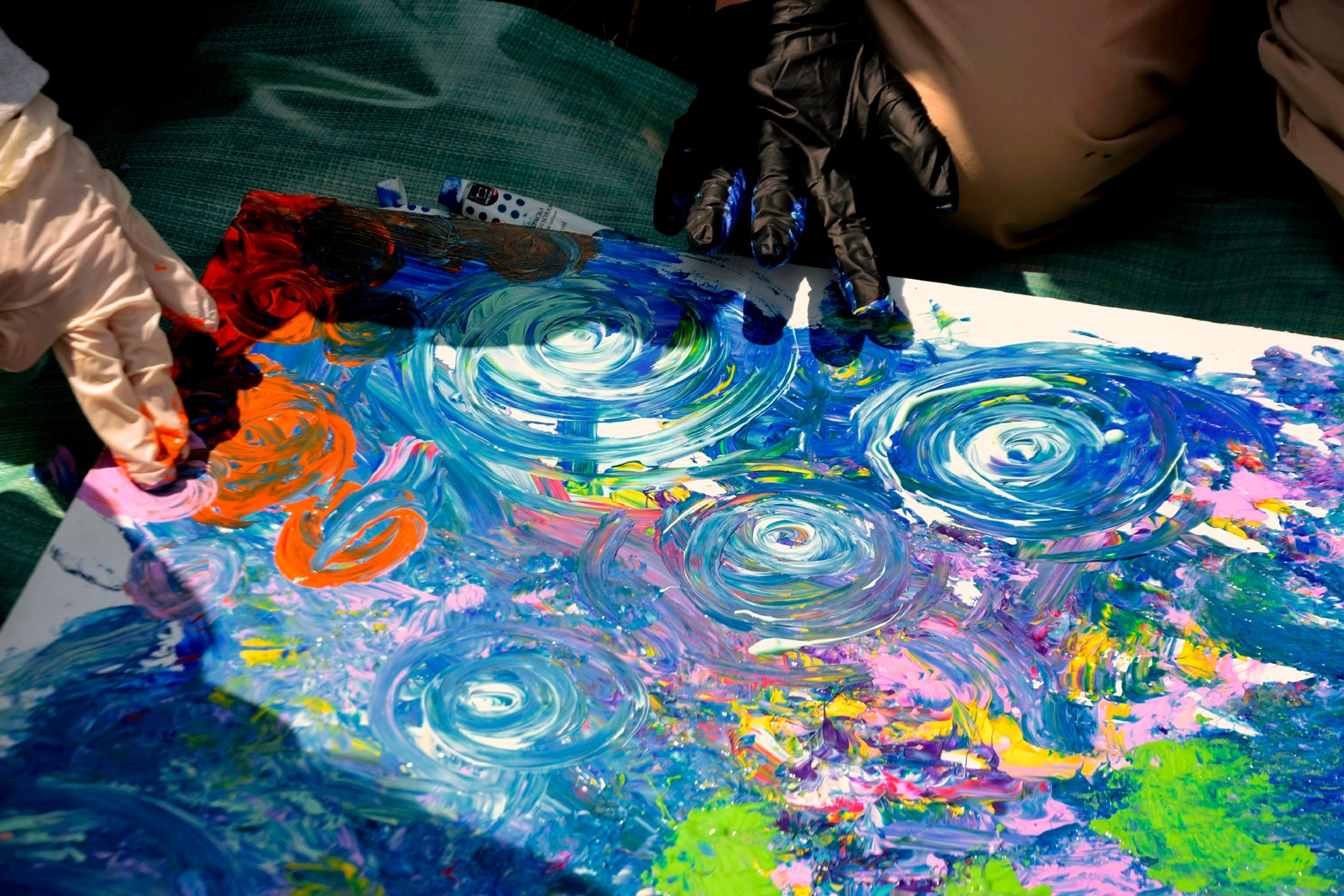 Пленэры на ВДНХ. Изостудия «Мы рисуем!» ♥ Южное Бутово, Москва