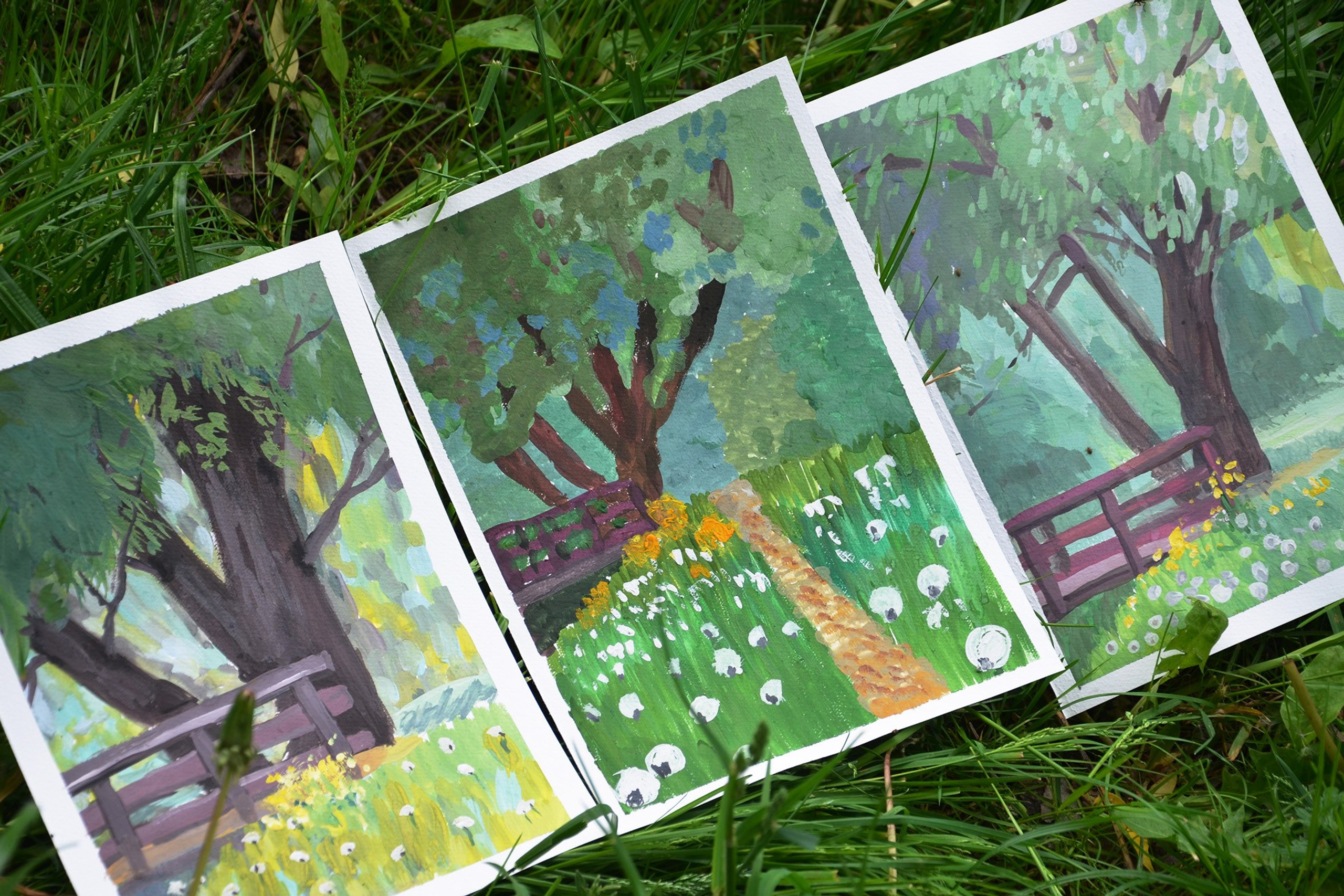 Пленэры на ВДНХ. Изостудия «Мы рисуем!» ♥ Южное Бутово, Москва