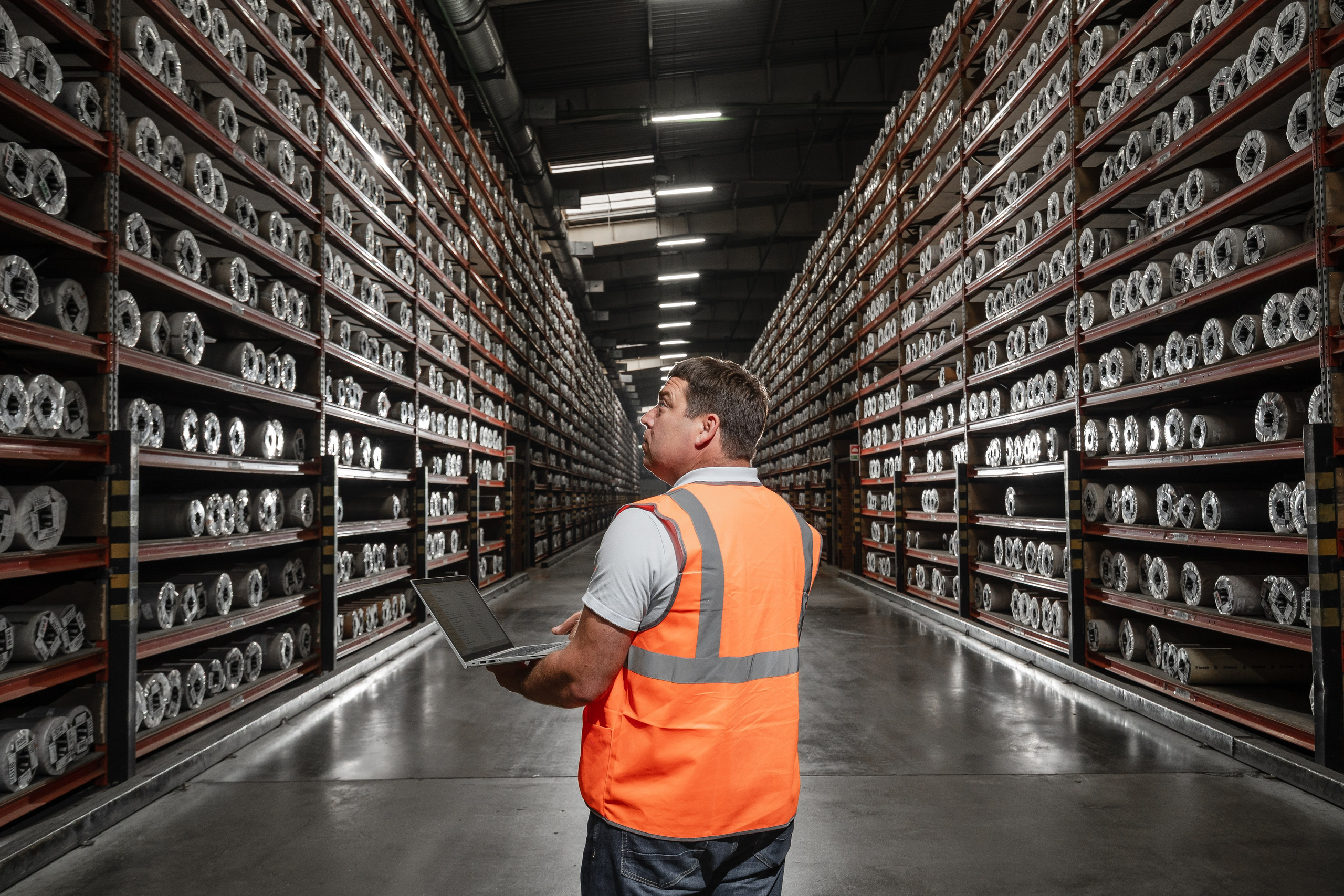 Фотосъемка предприятия, склад готовой продукции.