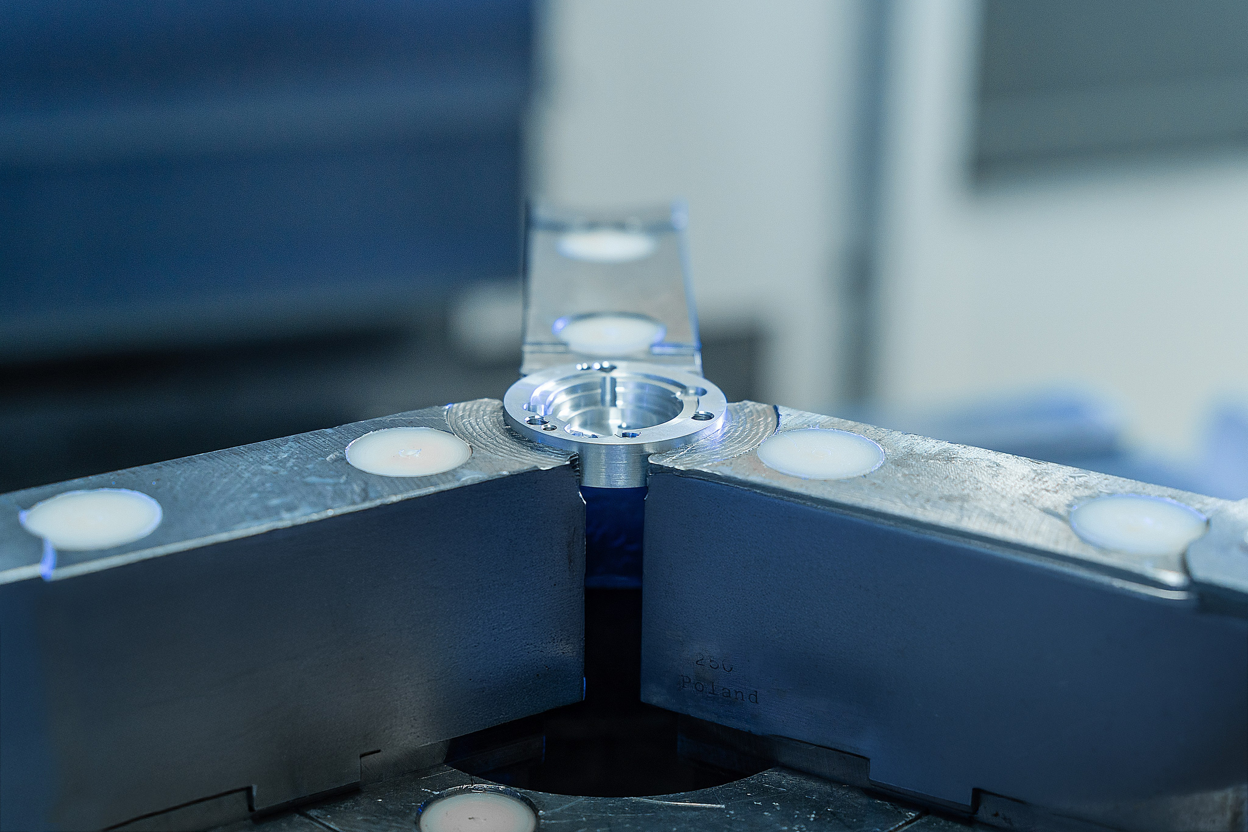 Производственные предприятия, фотосъёмка токарного станка.