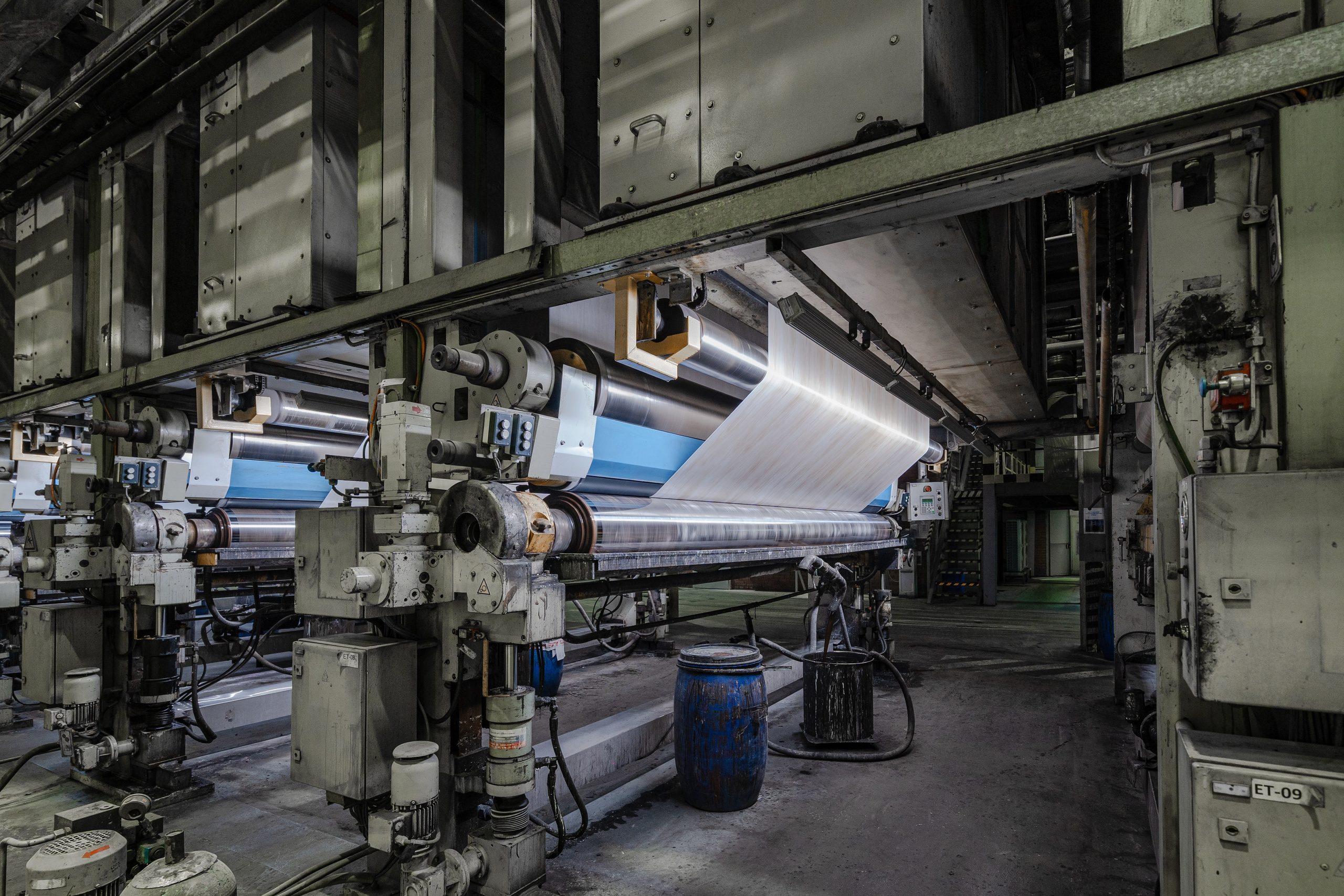 Съемка самого места производства. Демонстрация производственных возможностей предприятия.