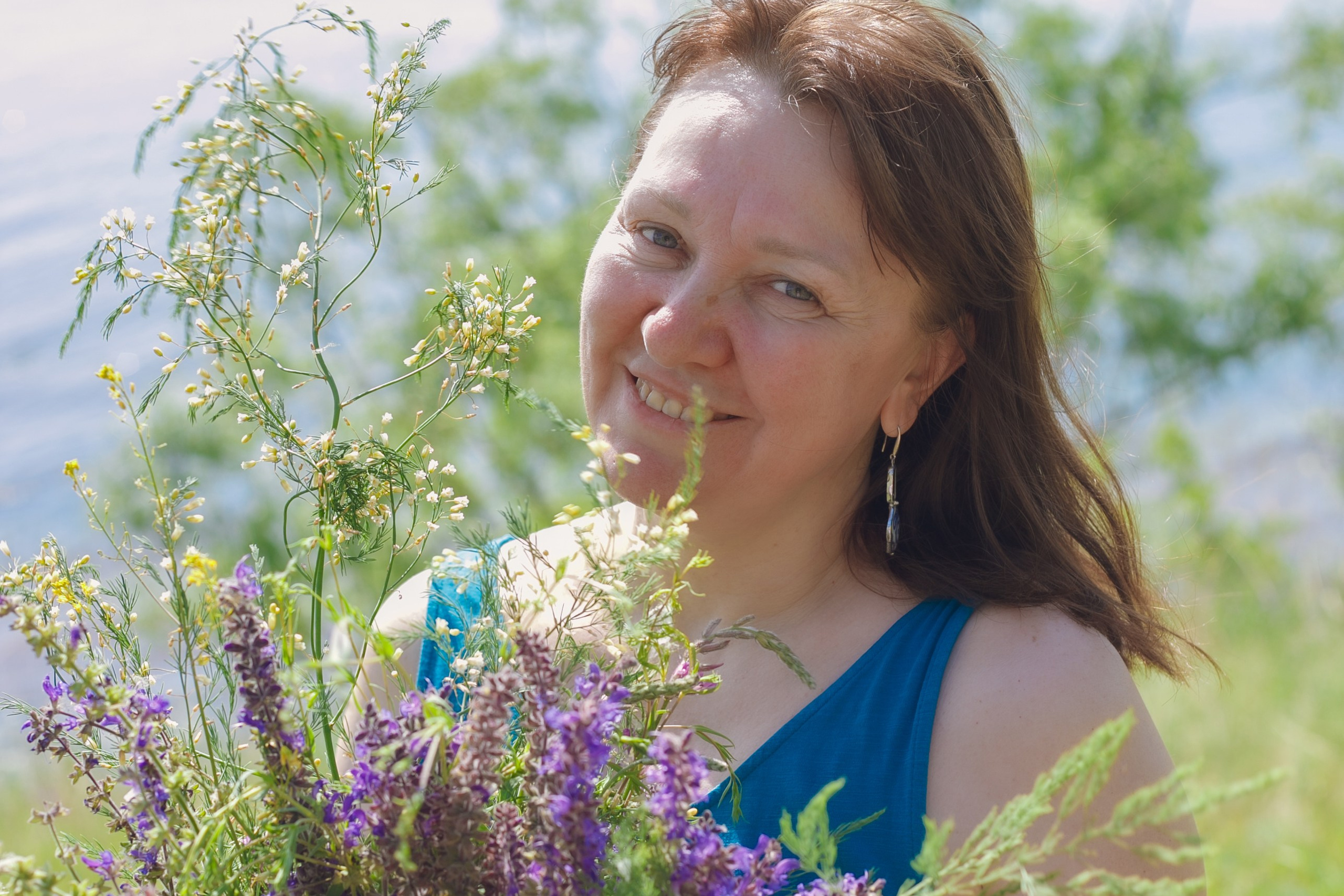 Тепло в женском взгляде