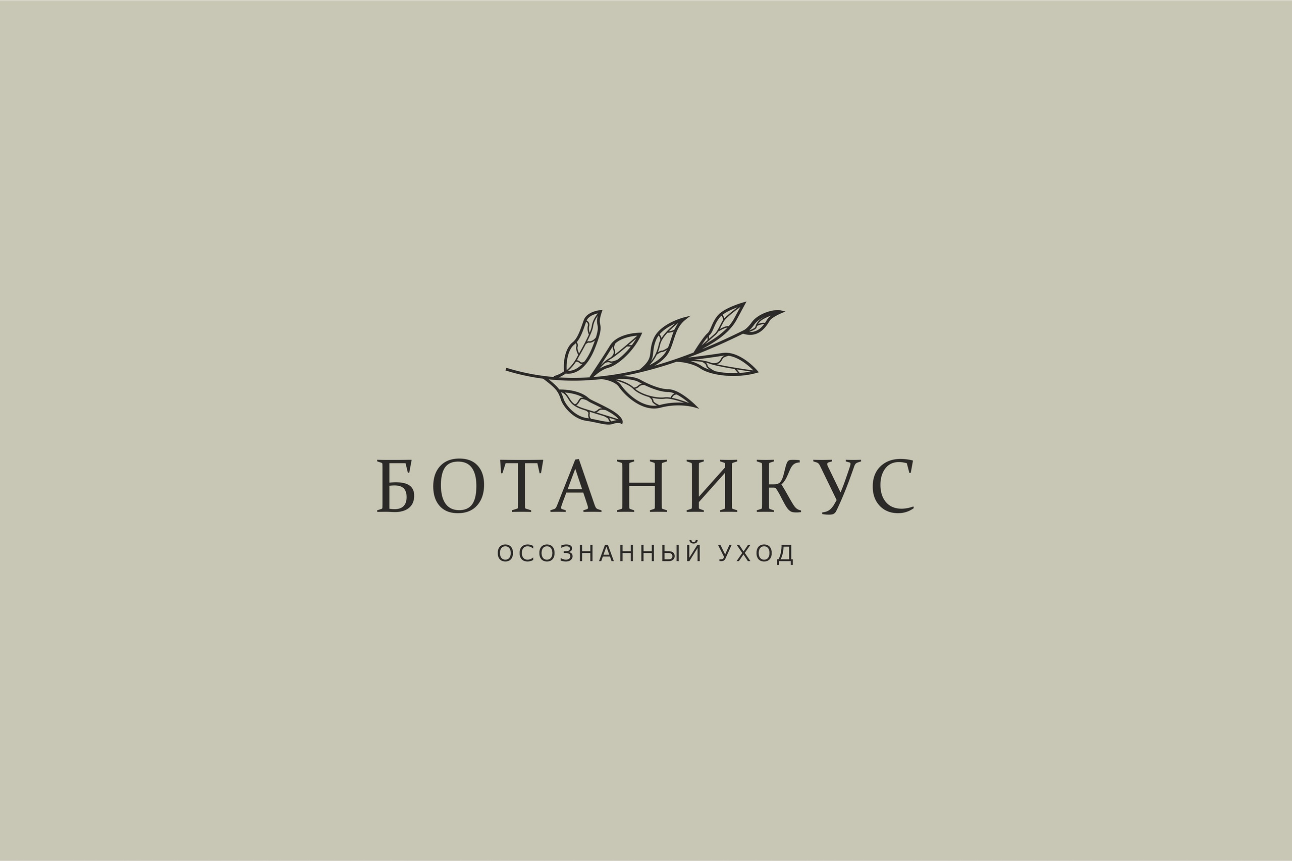 Логотип и фирменный стиль, Ботаникус