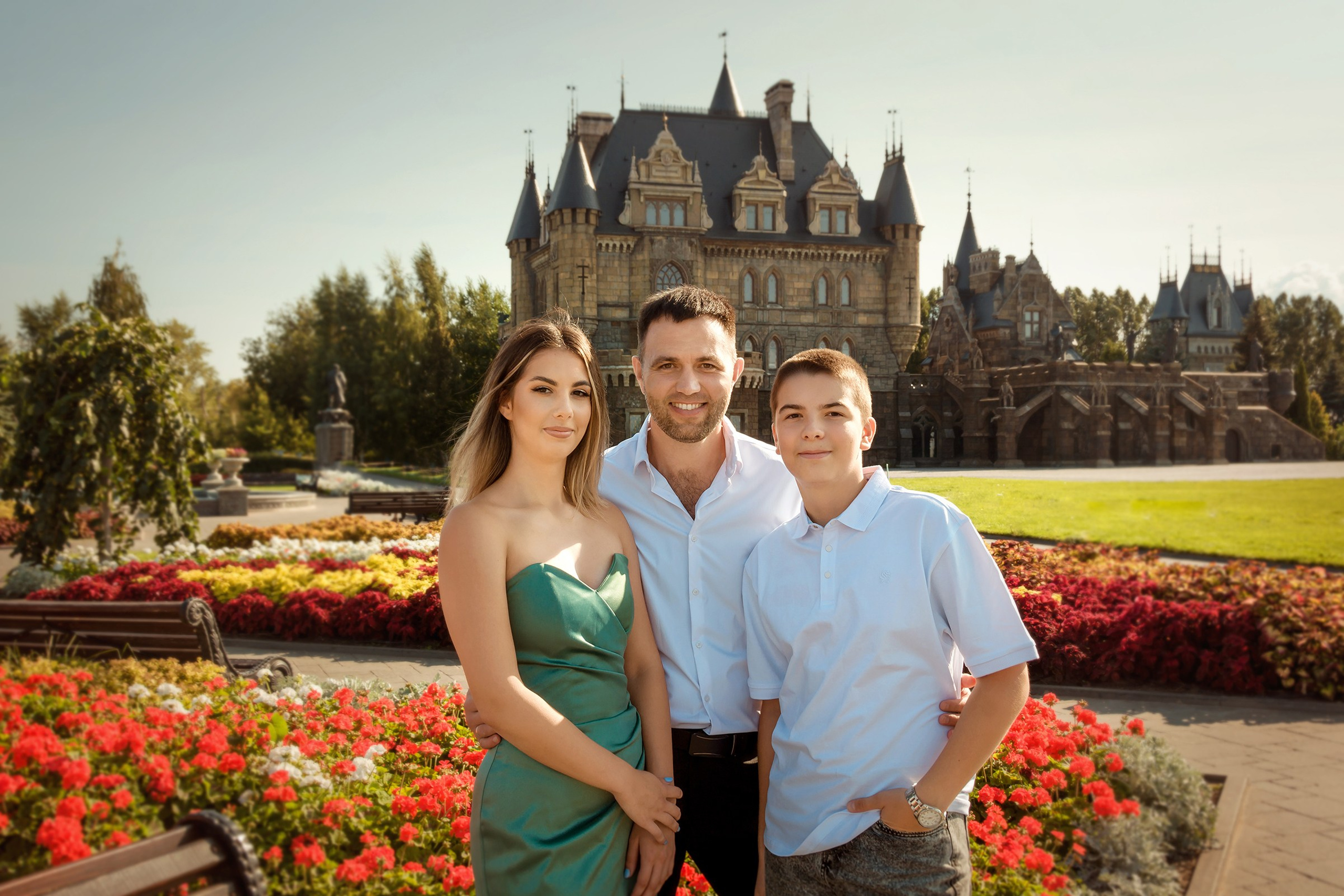 Фотосессия у Замка Гарибальди C&А