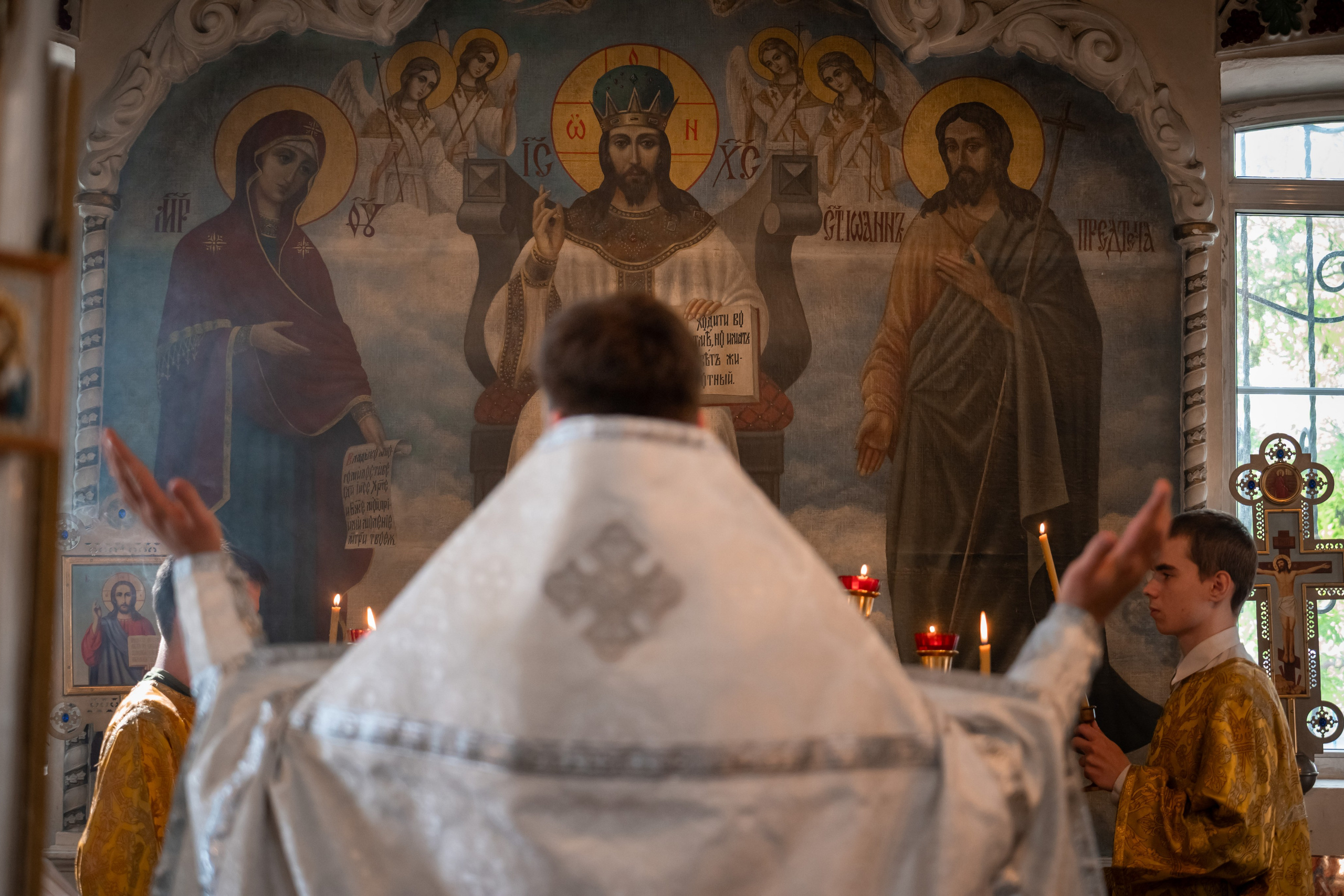 СЪЕМКИ — 2025. Антон и Татьяна Денисенко — В храме