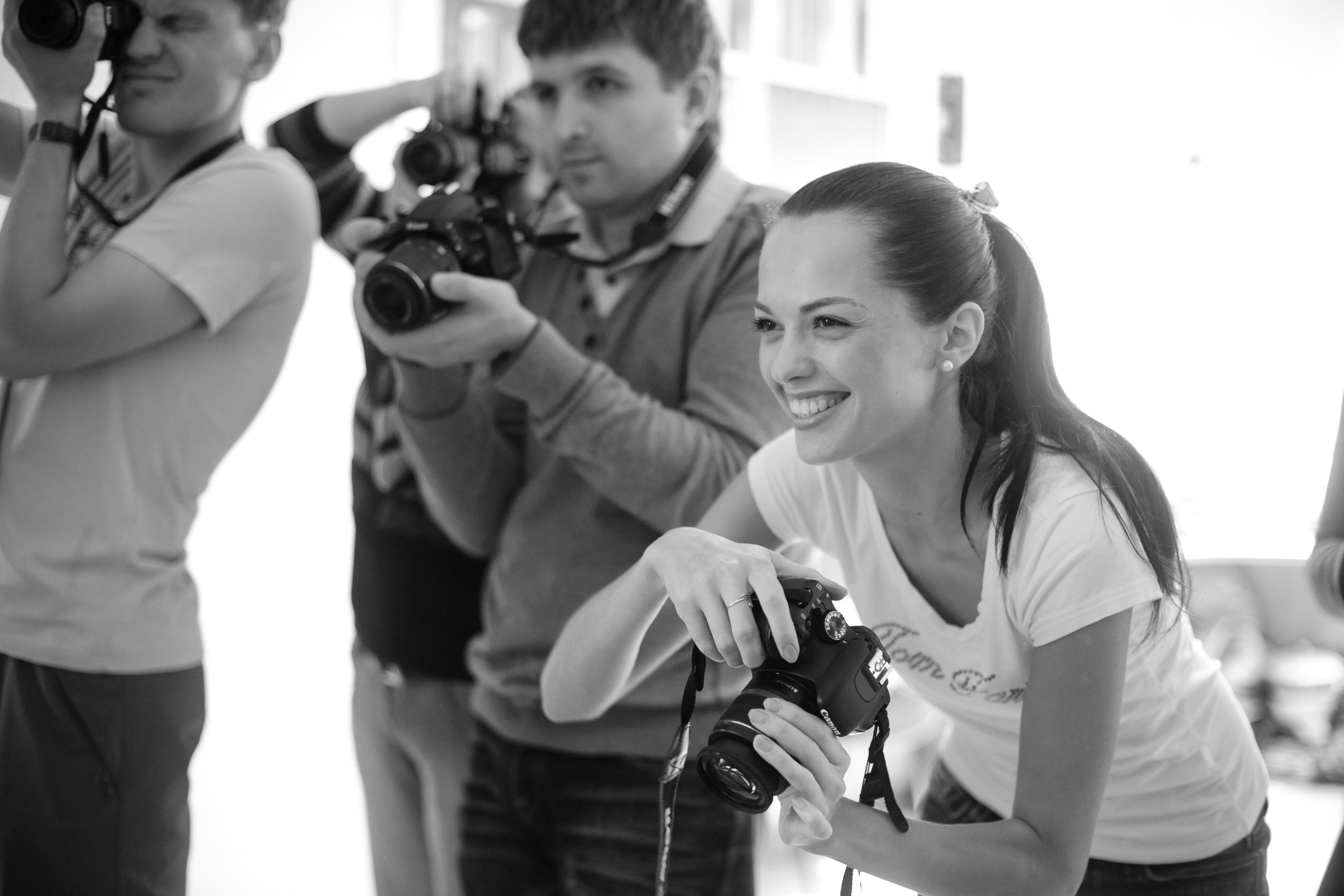 Снимать портрет в студии очень весело.