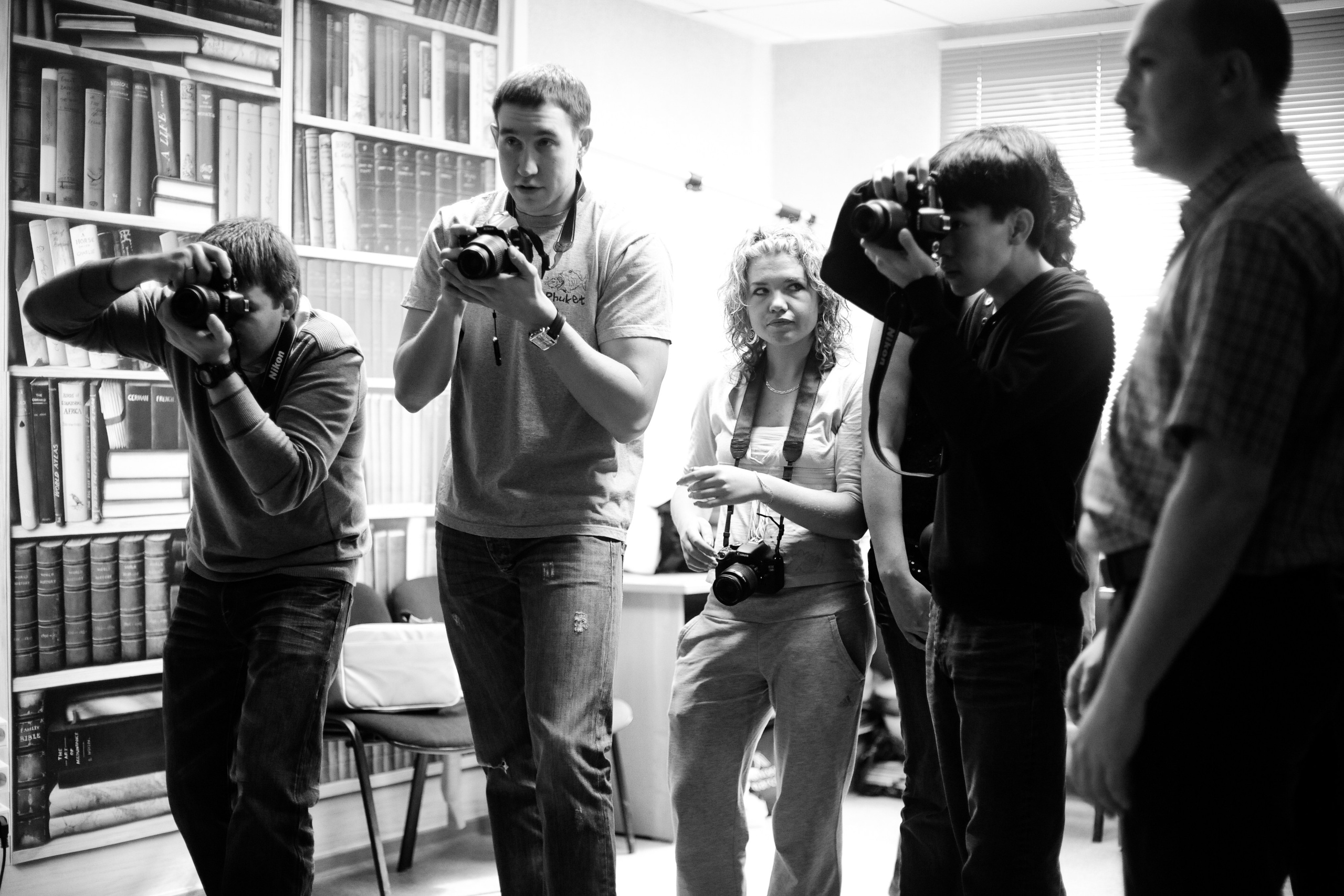 Необходимо контролировать результат съёмочной работы.