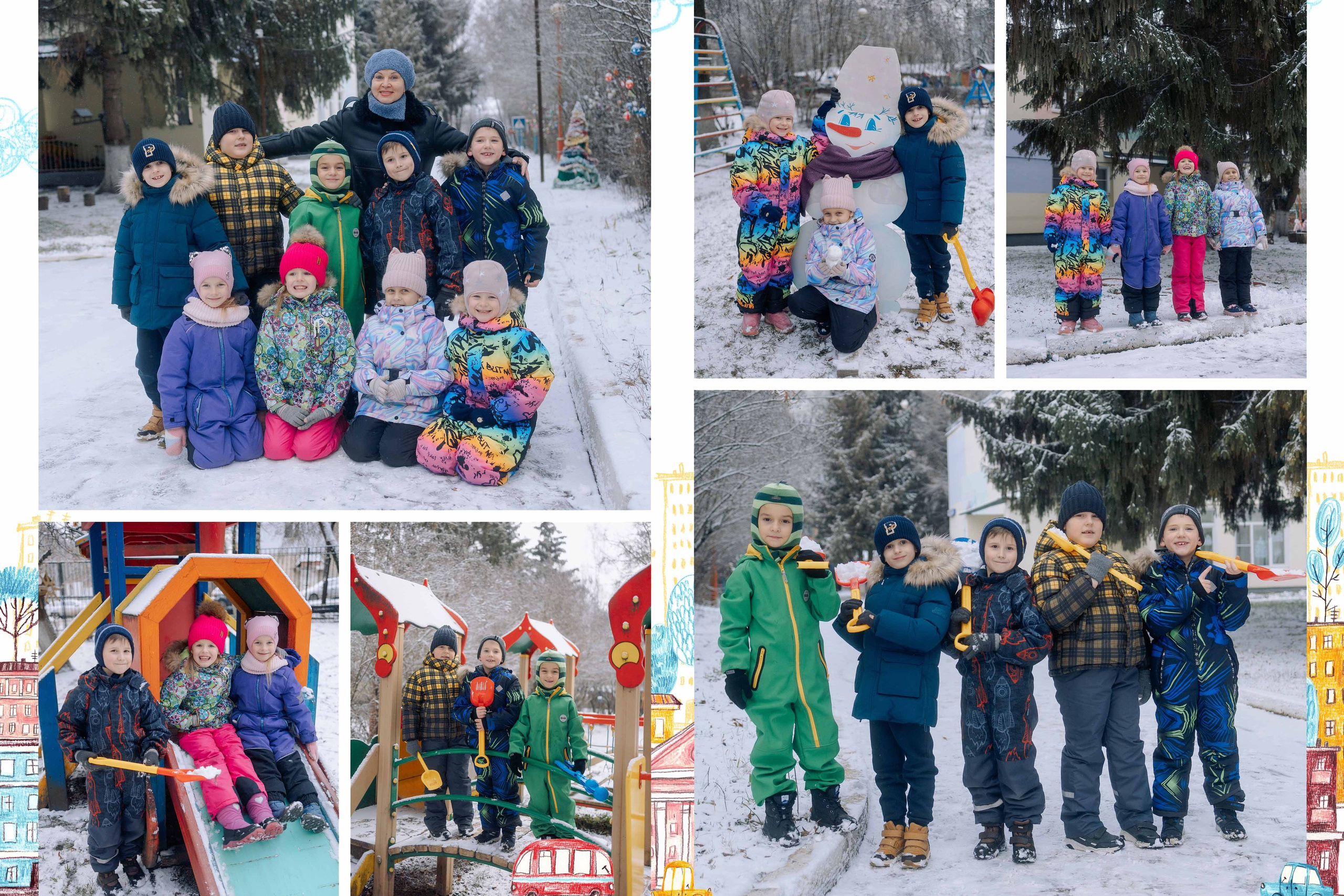 Выпускные альбомы для детского сада. Семейный и детский фотограф в Туле
