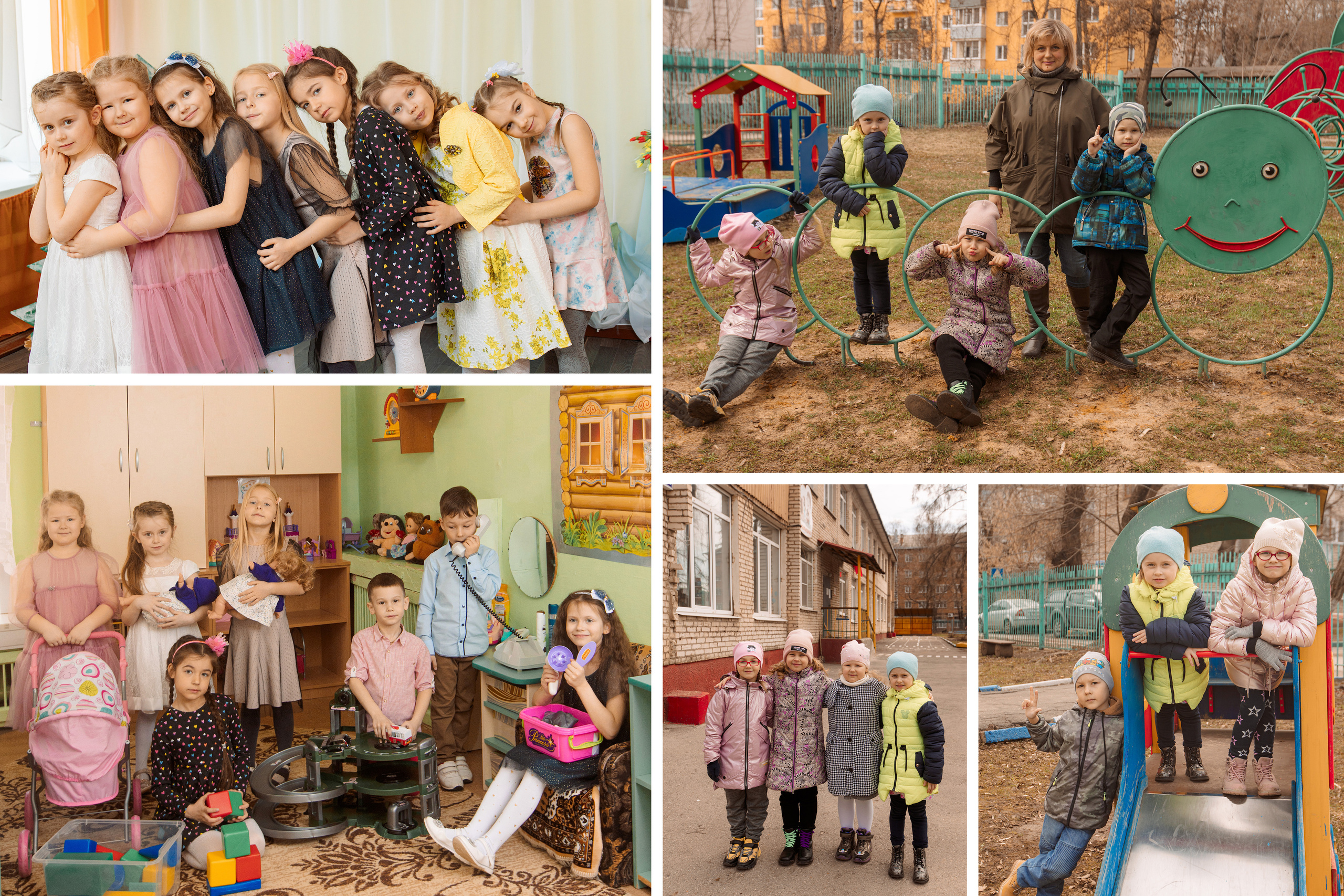 Выпускные альбомы для детского сада. Семейный и детский фотограф в Туле